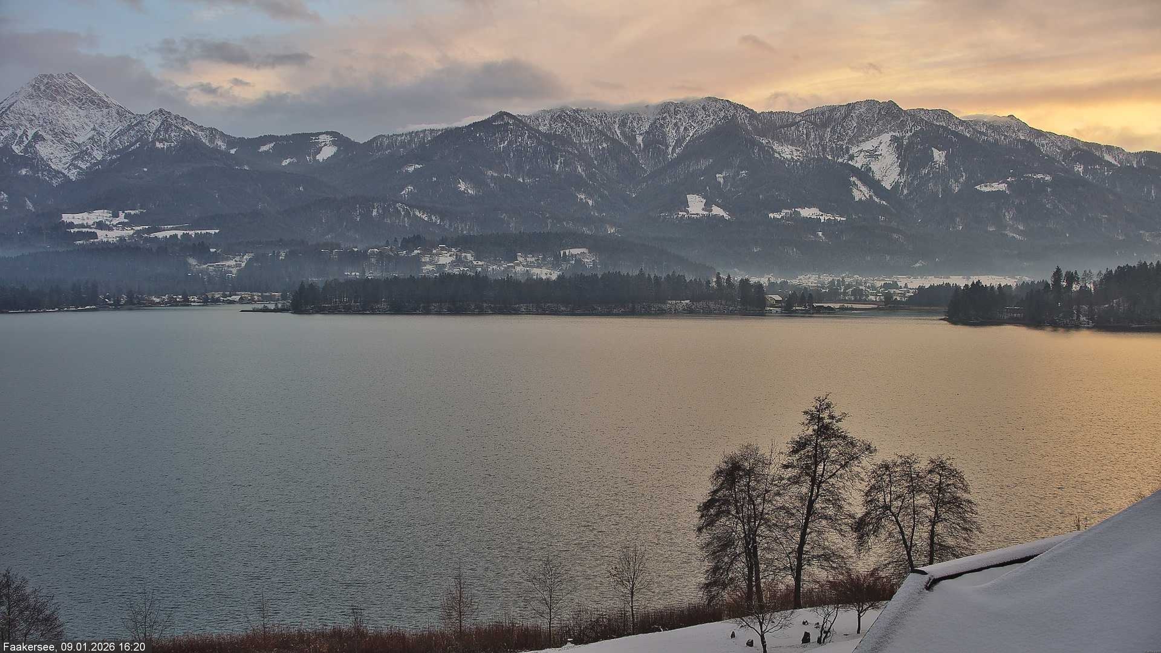 Archiv Foto Webcam Faaker See