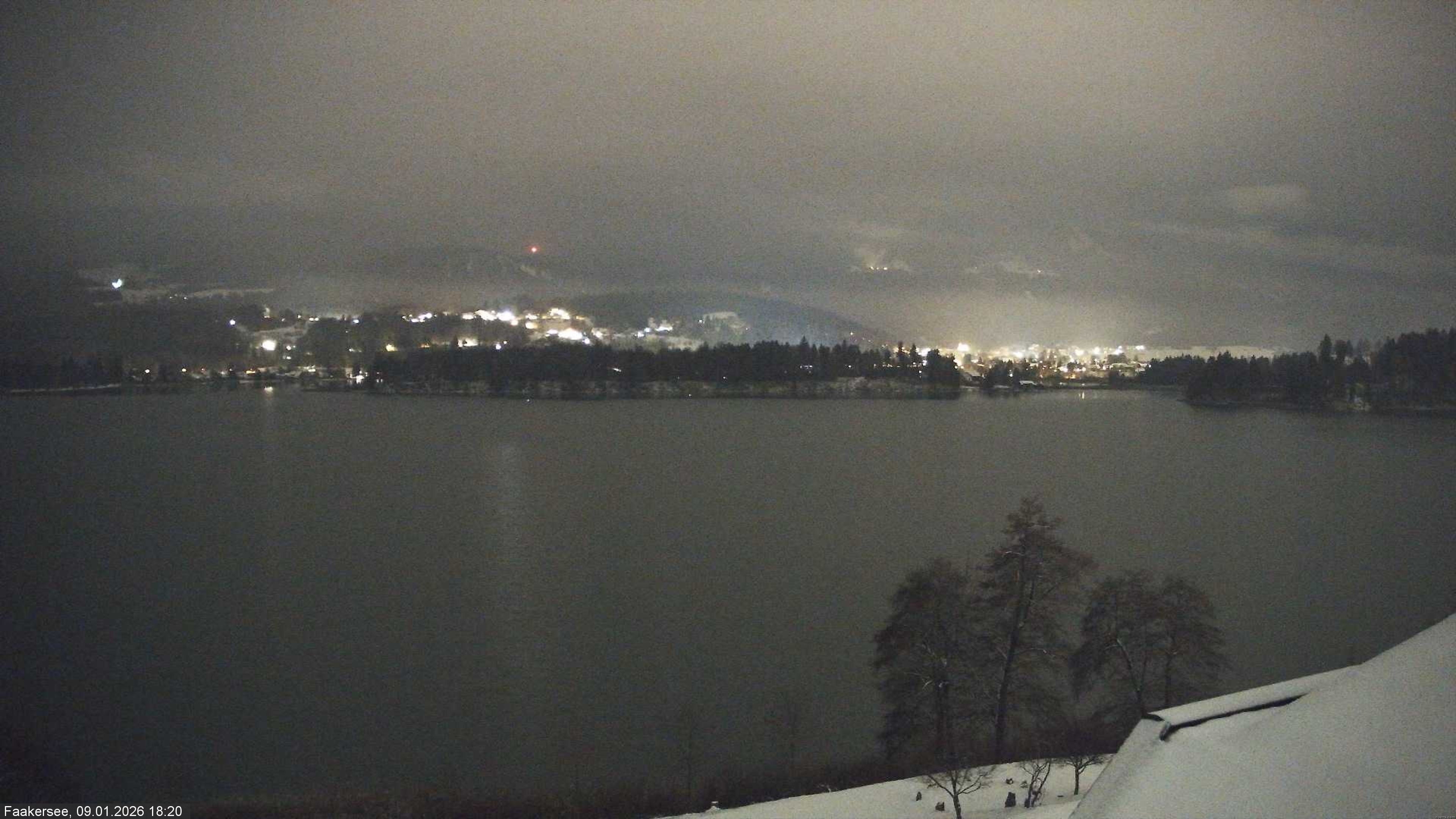 Archiv Foto Webcam Faaker See