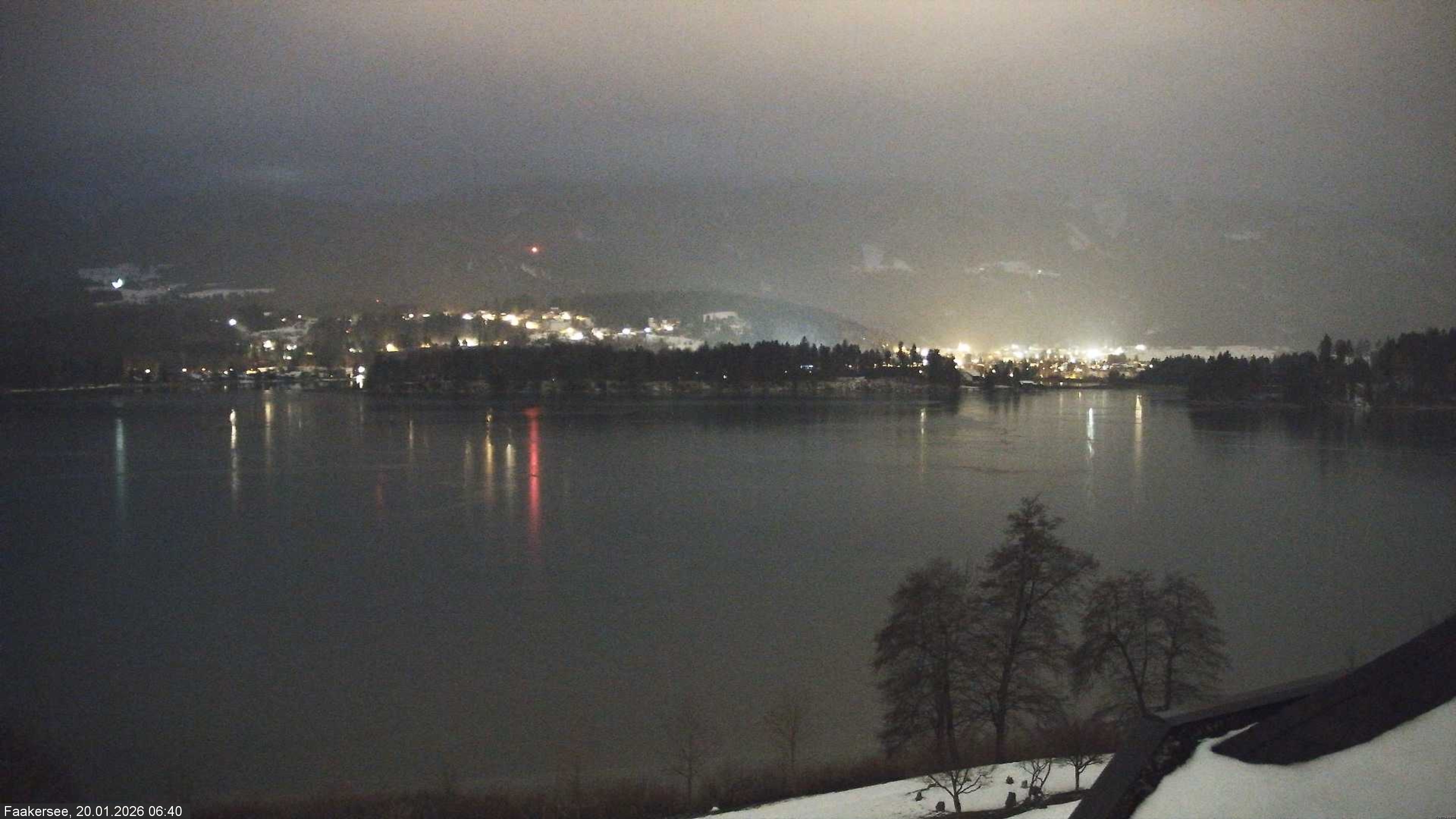 Archiv Foto Webcam Faaker See