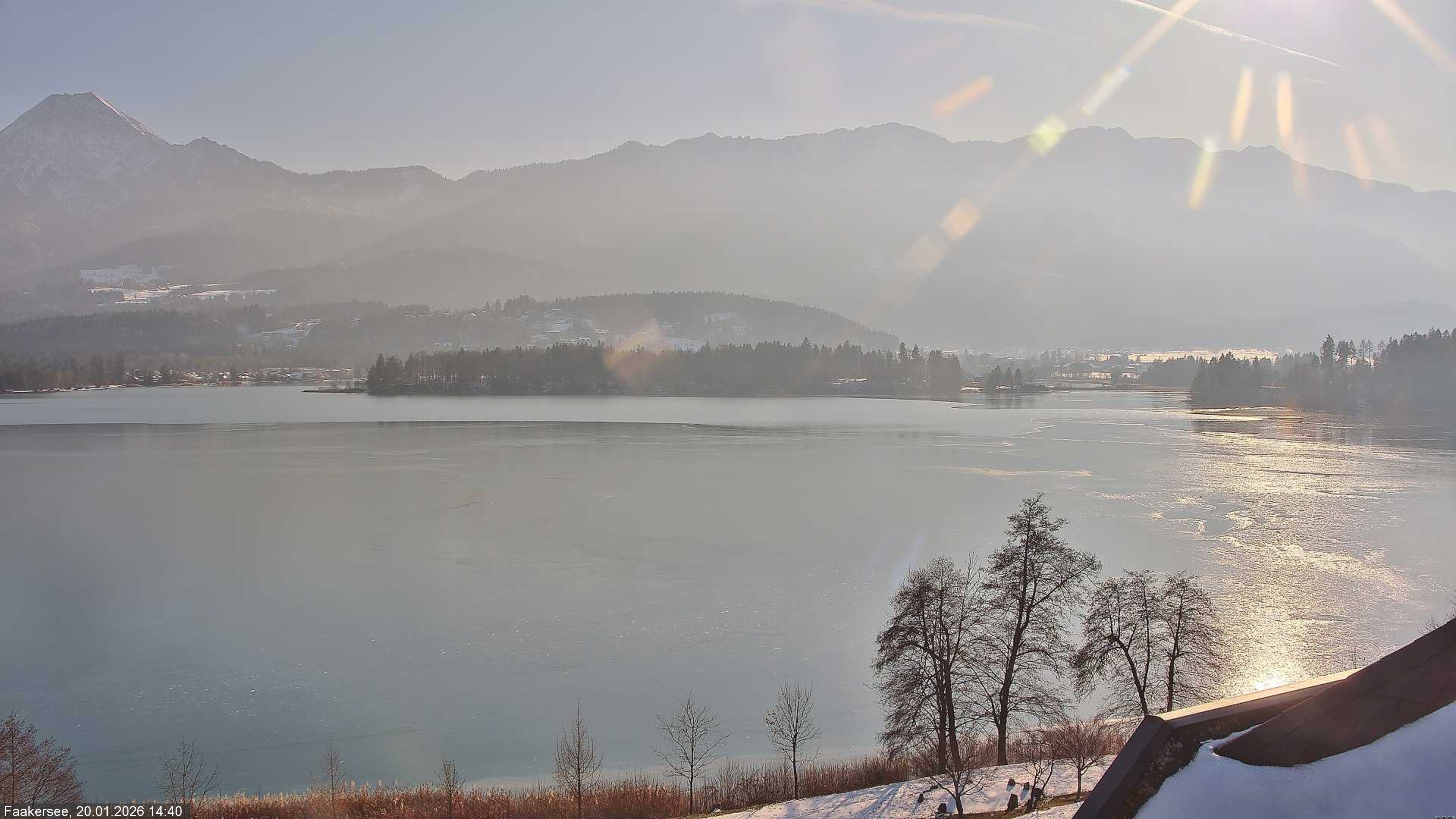 Archiv Foto Webcam Faaker See