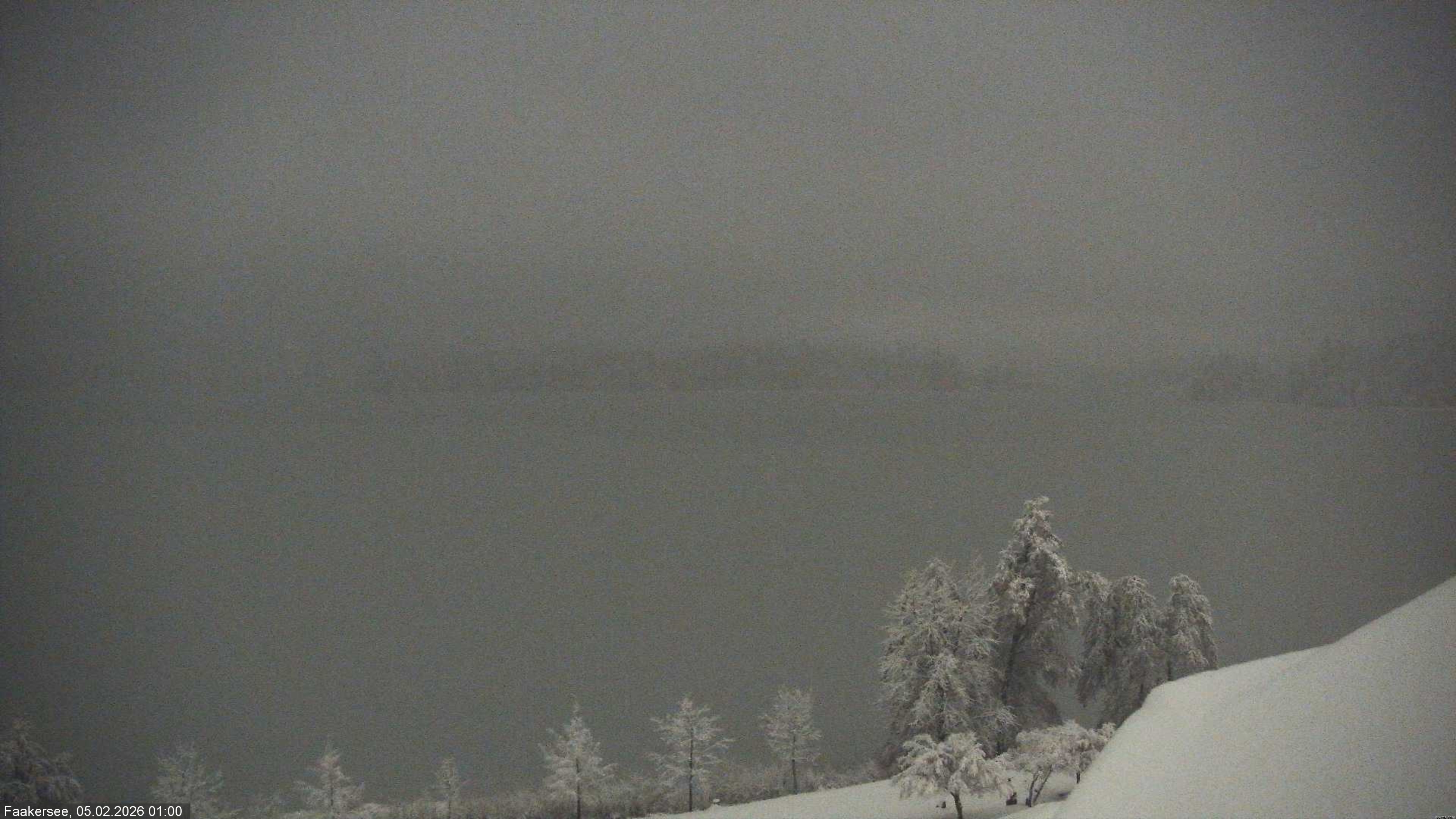 Archived image Webcam Faaker See lake, near Villach