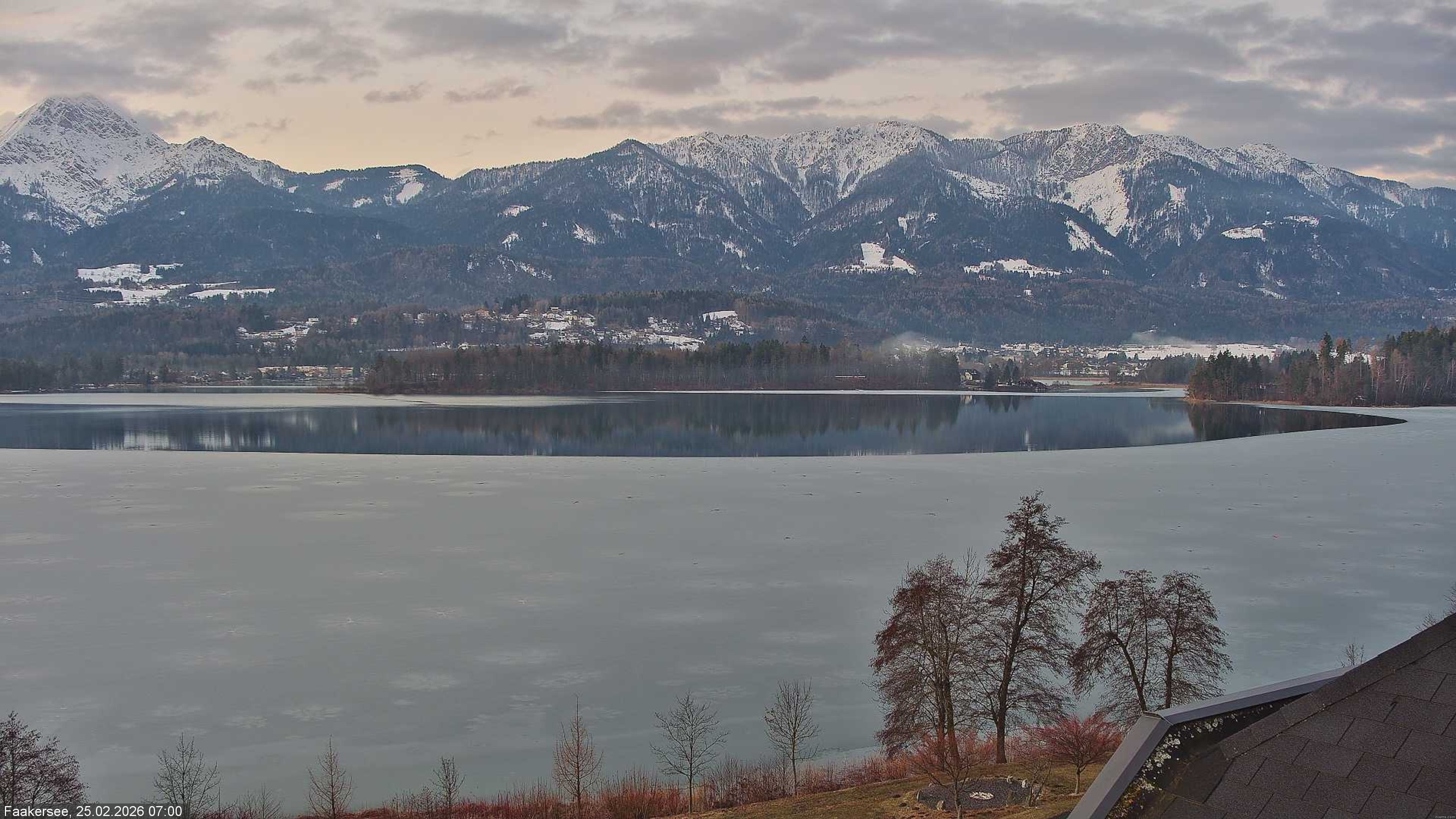 Archiv Foto Webcam Faaker See