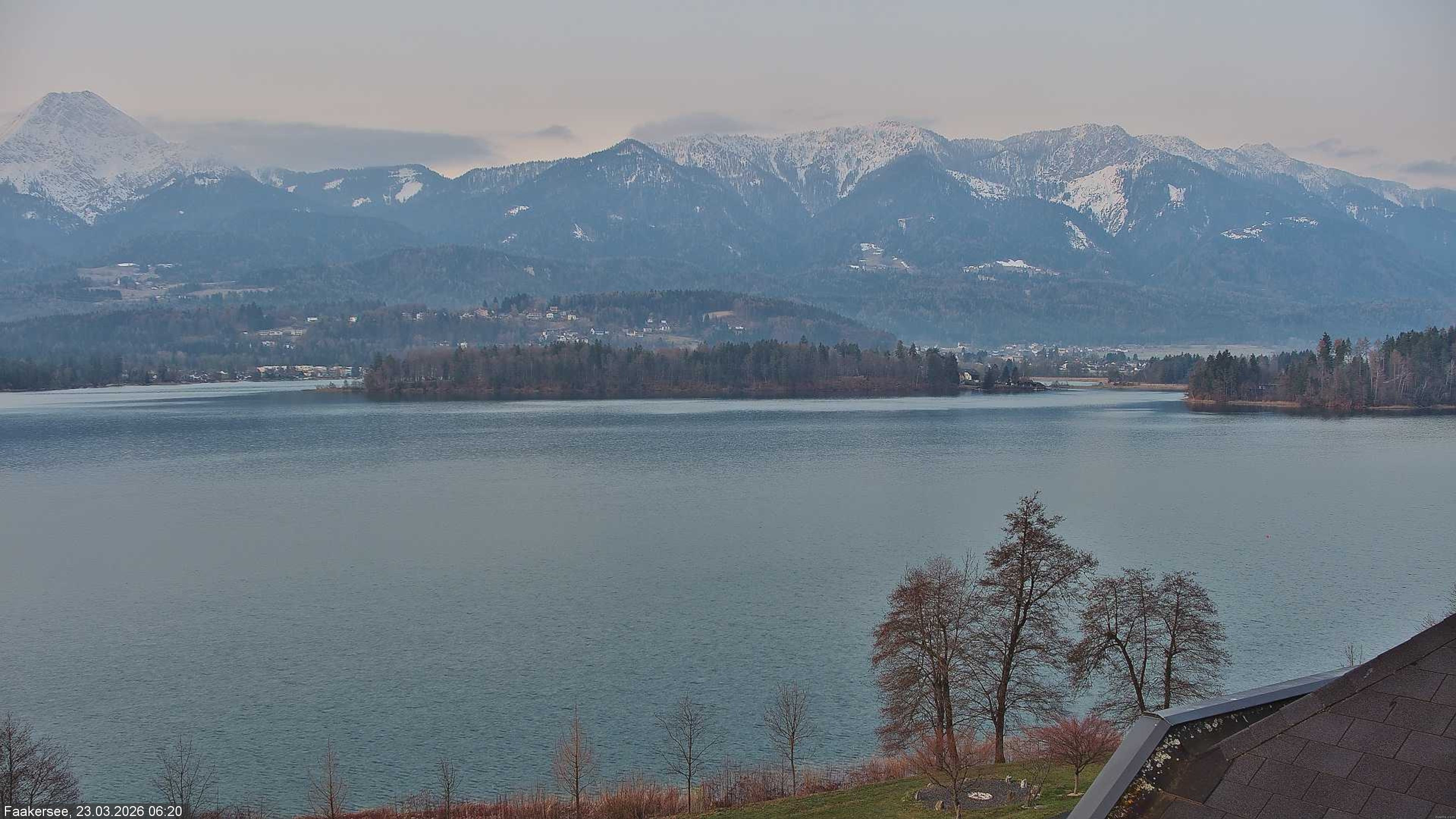 Archiv Foto Webcam Faaker See