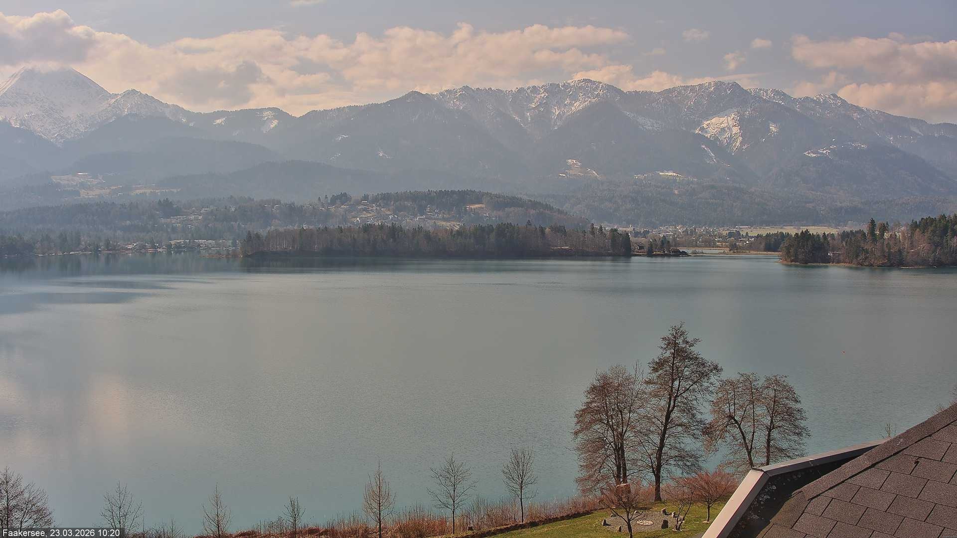 Archiv Foto Webcam Faaker See