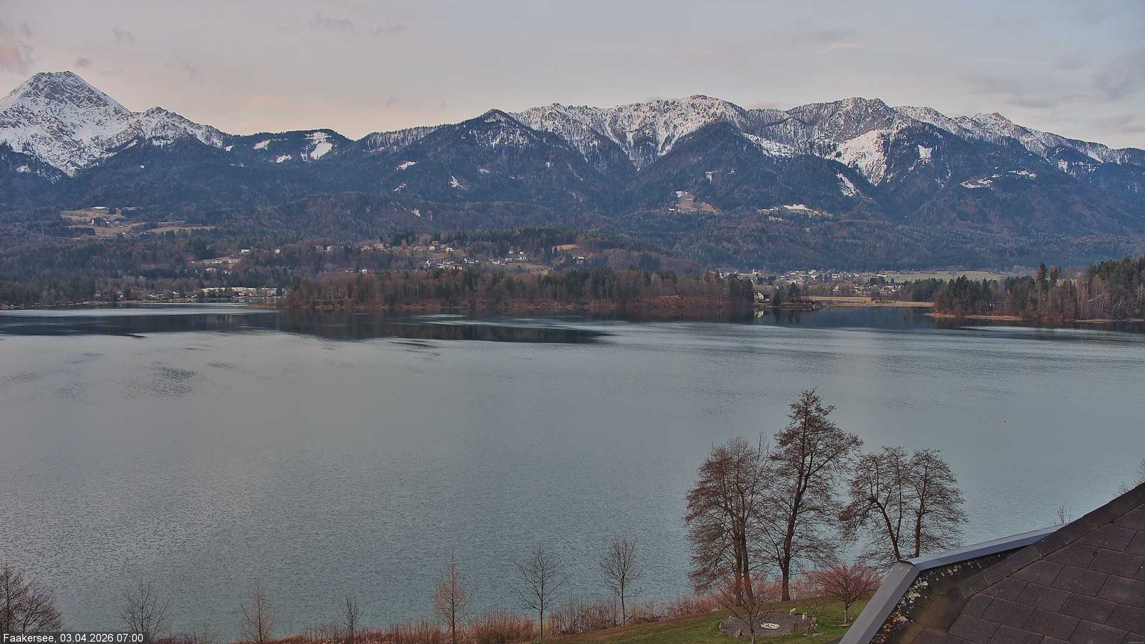Archiv Foto Webcam Faaker See