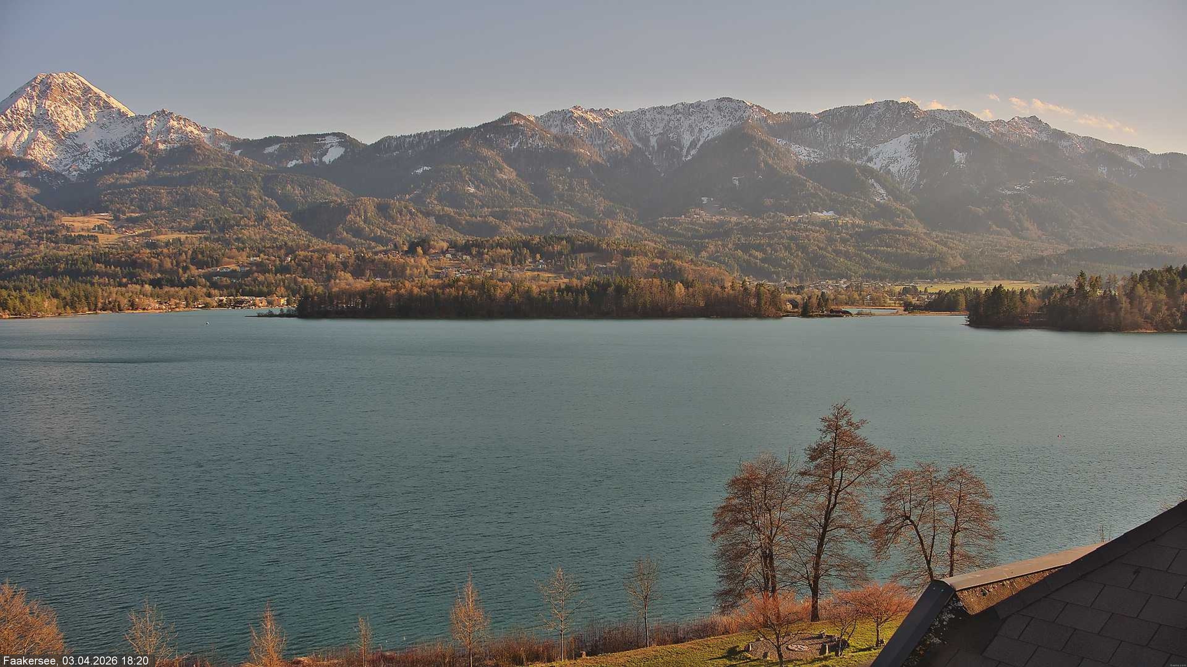 Archiv Foto Webcam Faaker See