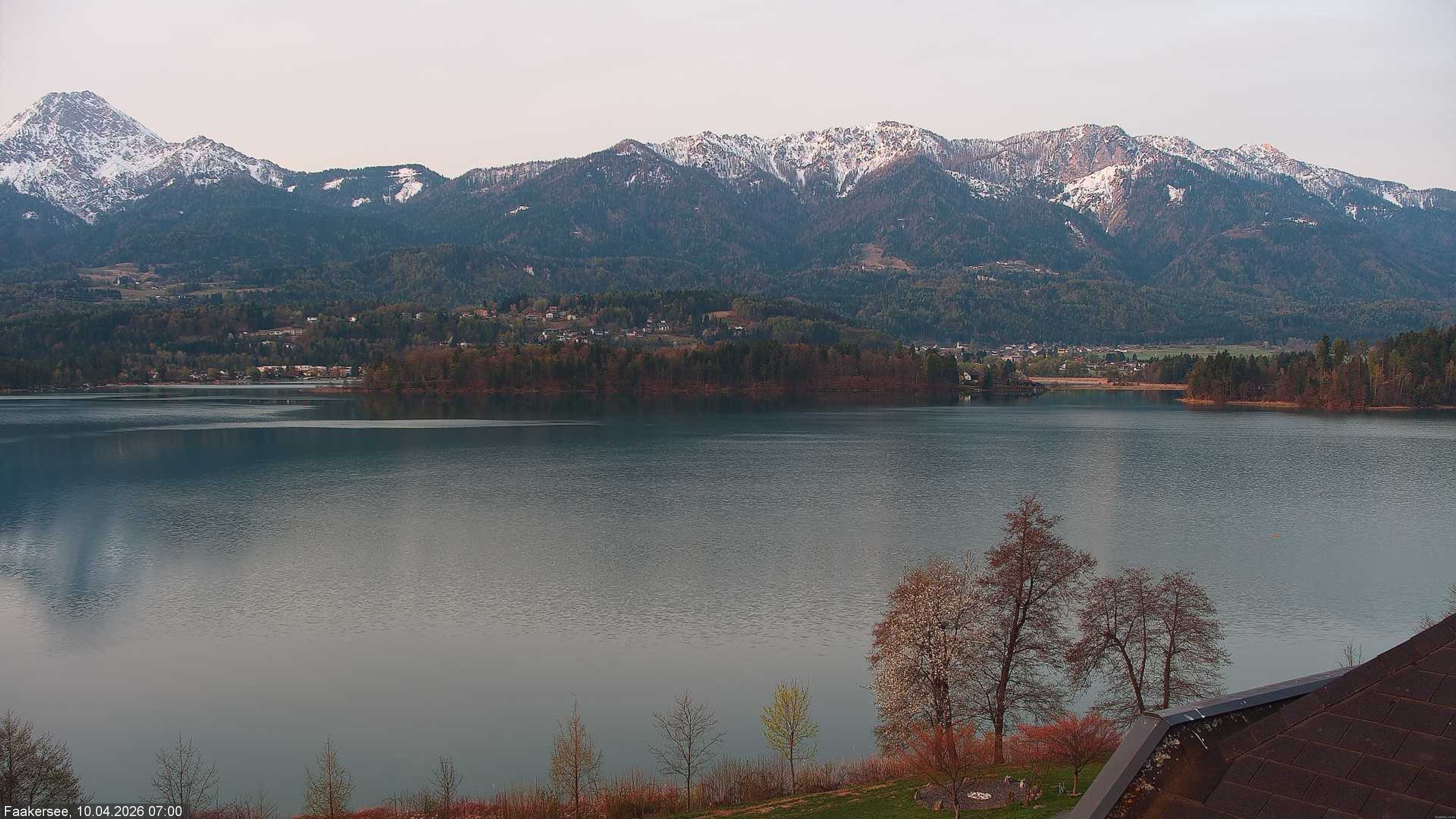 Archiv Foto Webcam Faaker See