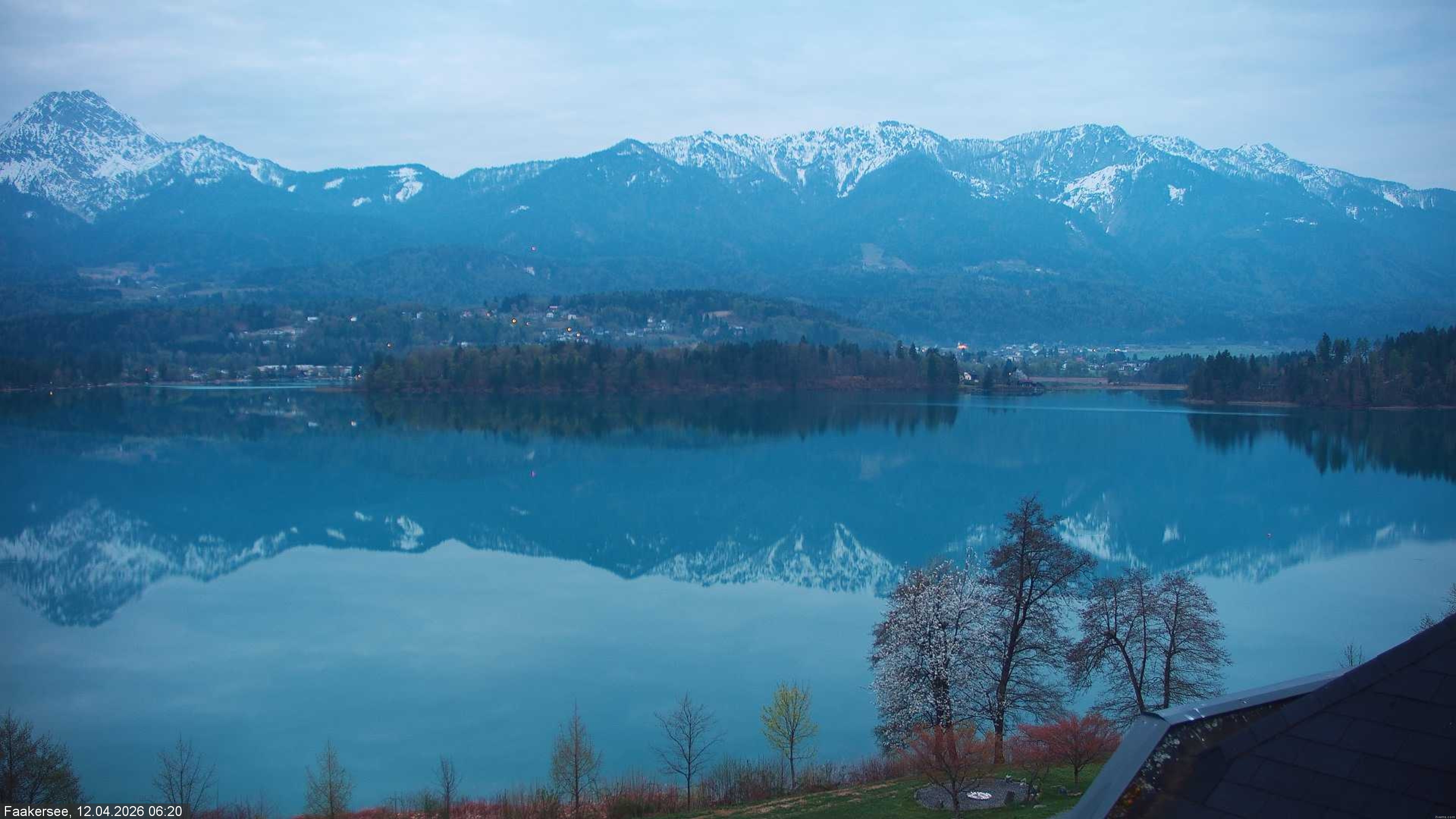 Archiv Foto Webcam Faaker See