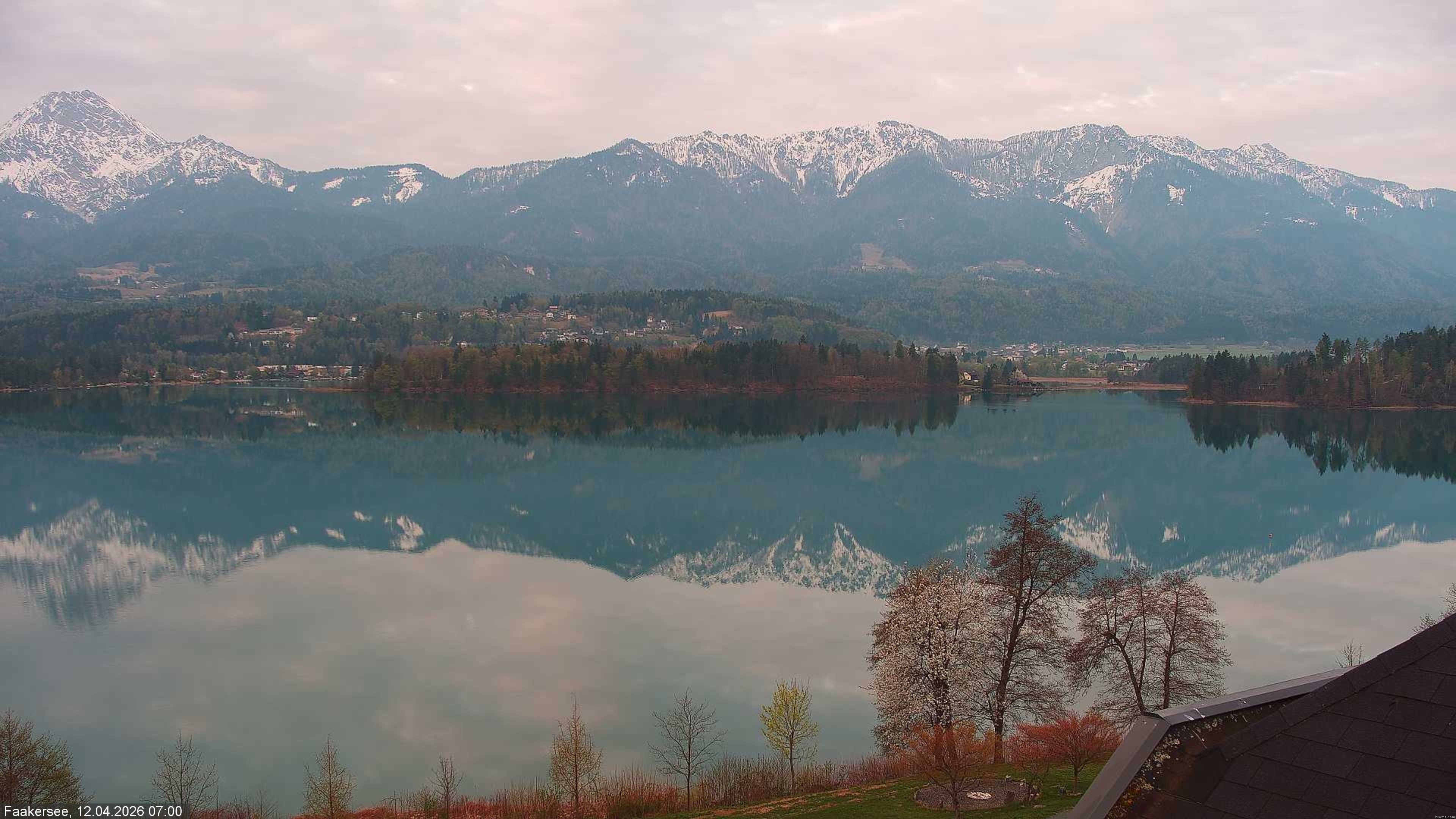 Archiv Foto Webcam Faaker See