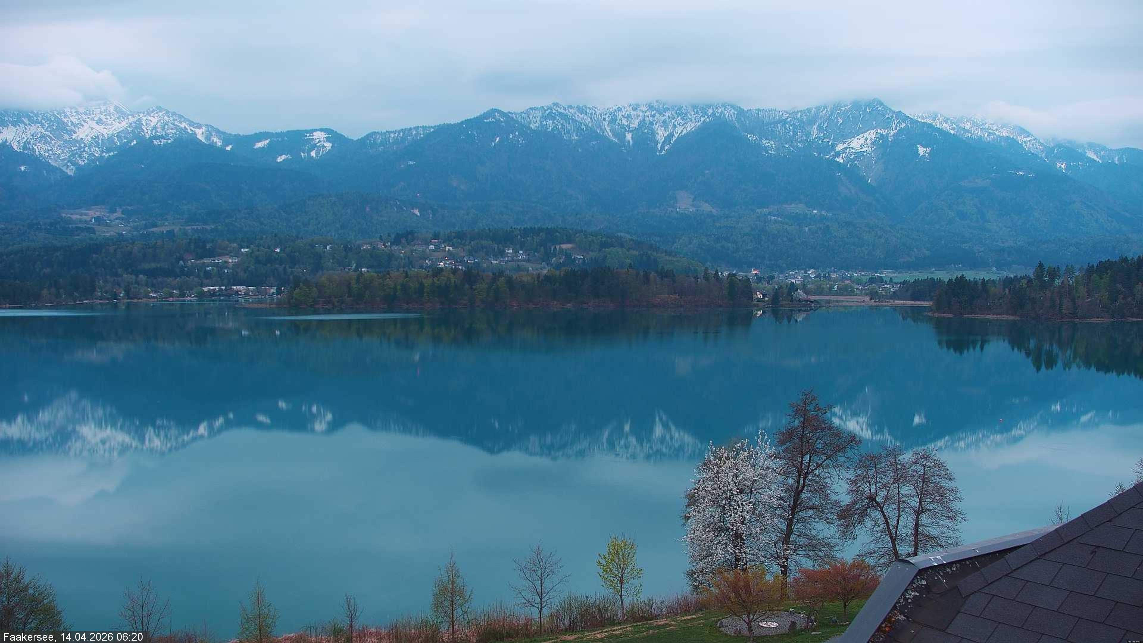 Archiv Foto Webcam Faaker See