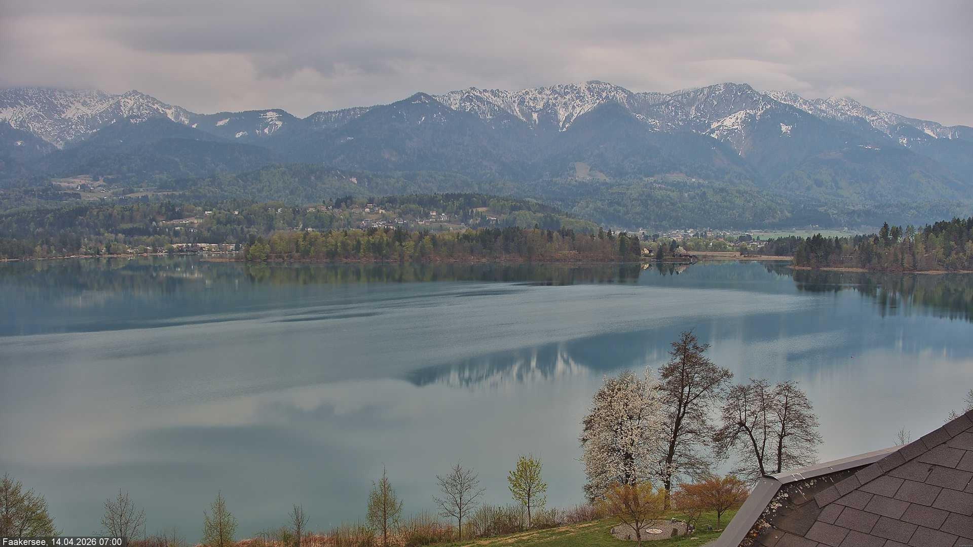 Archiv Foto Webcam Faaker See