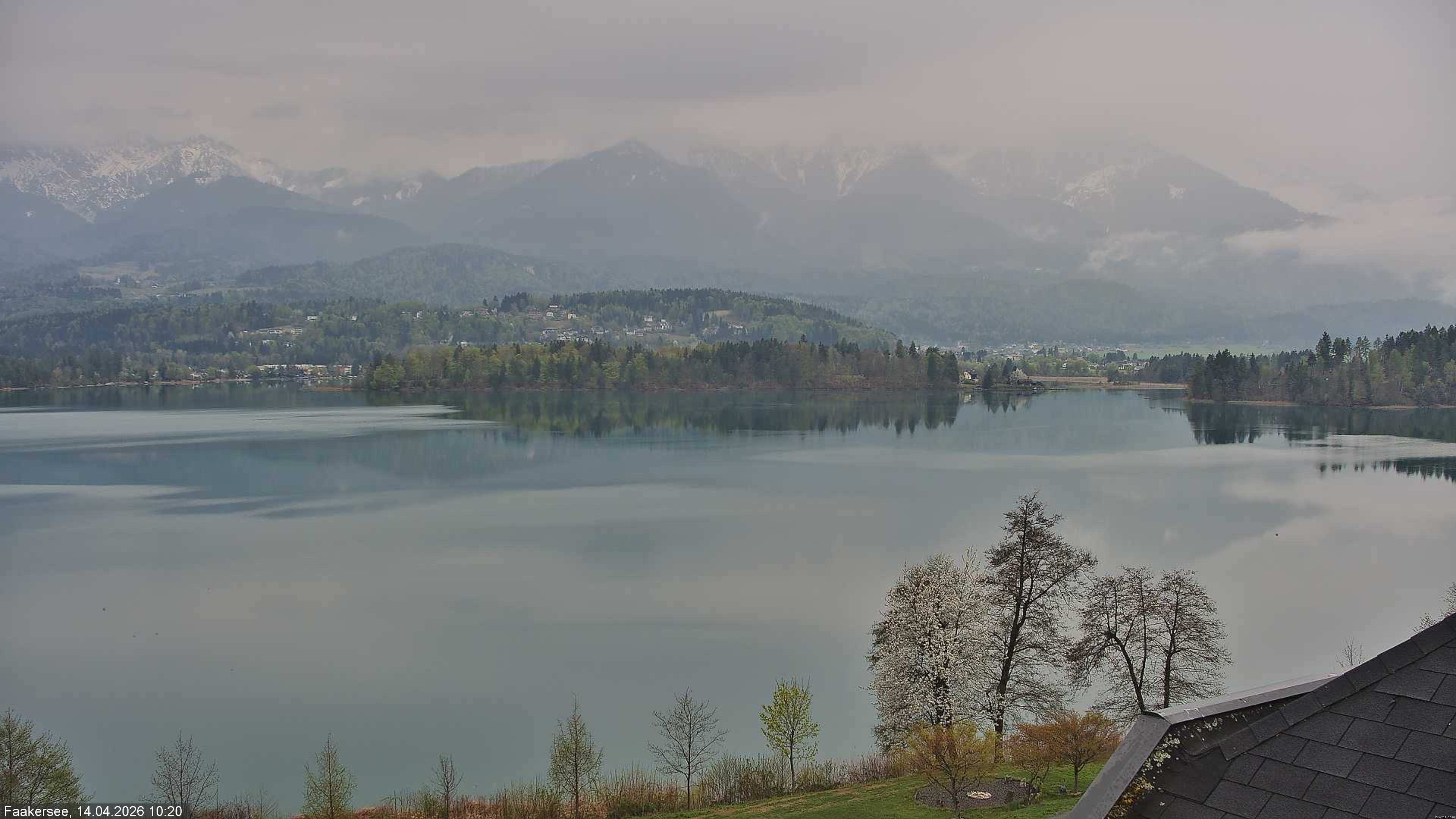 Archiv Foto Webcam Faaker See