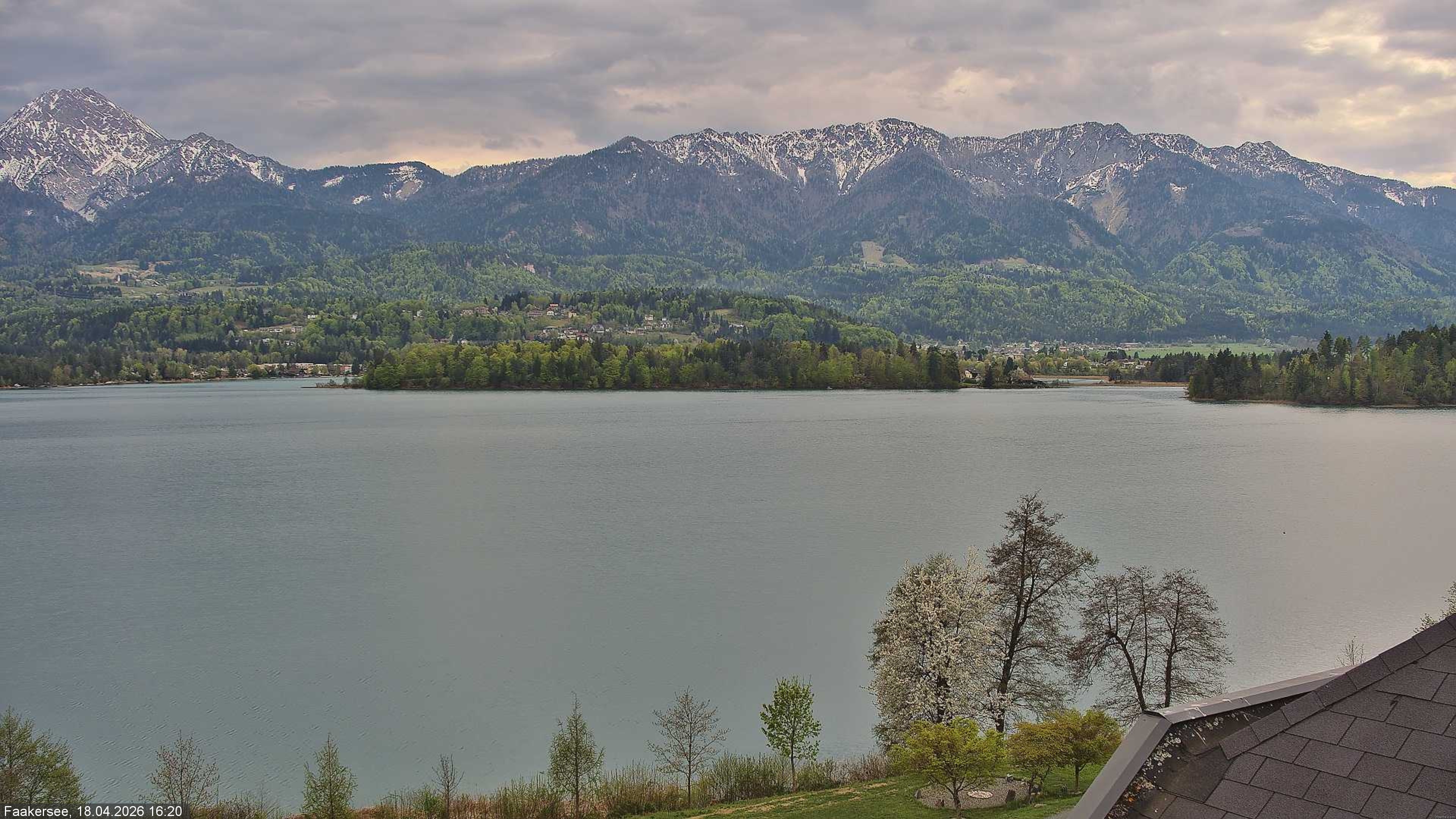 Archiv Foto Webcam Faaker See