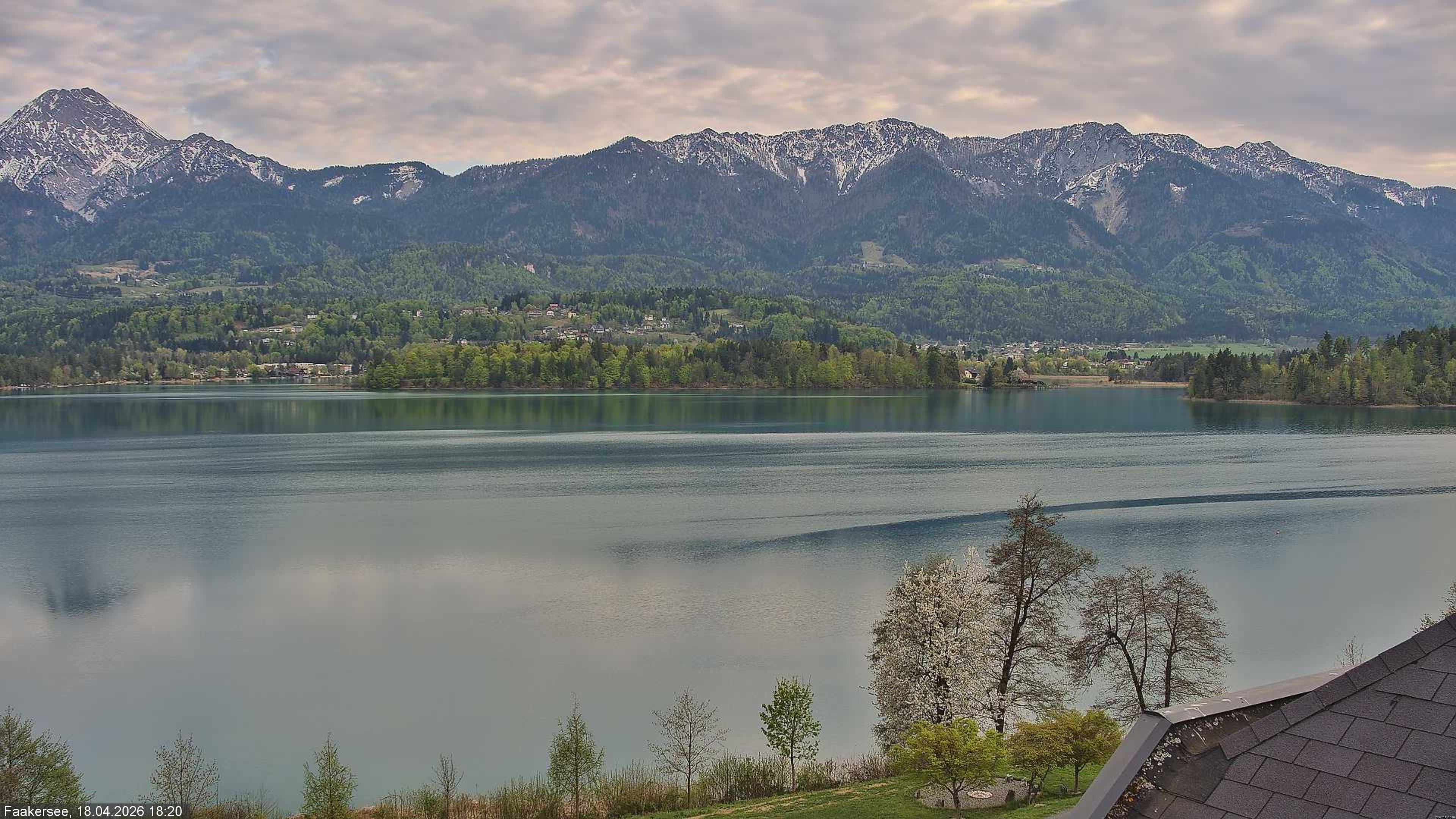 Archiv Foto Webcam Faaker See