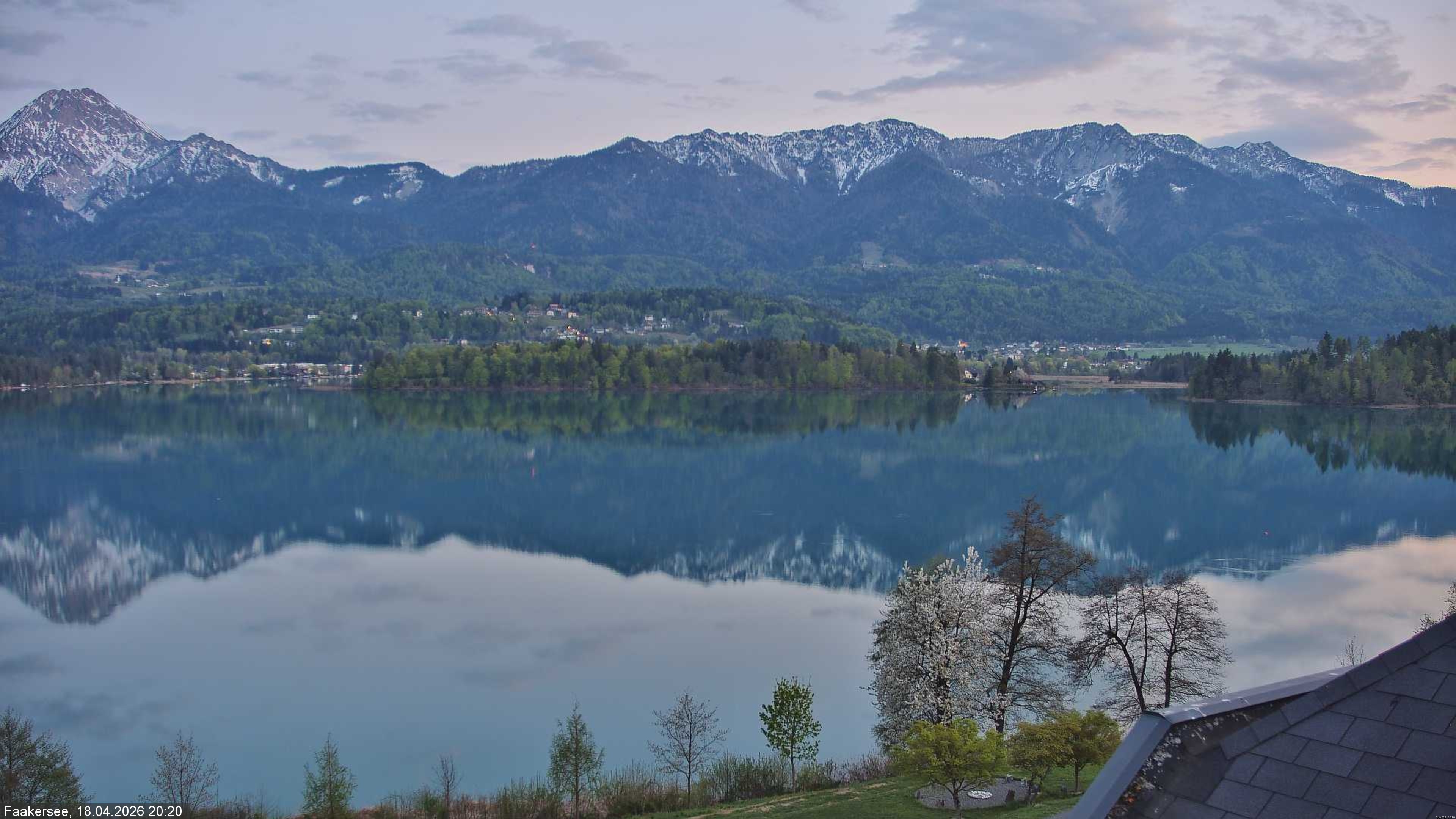 Archiv Foto Webcam Faaker See