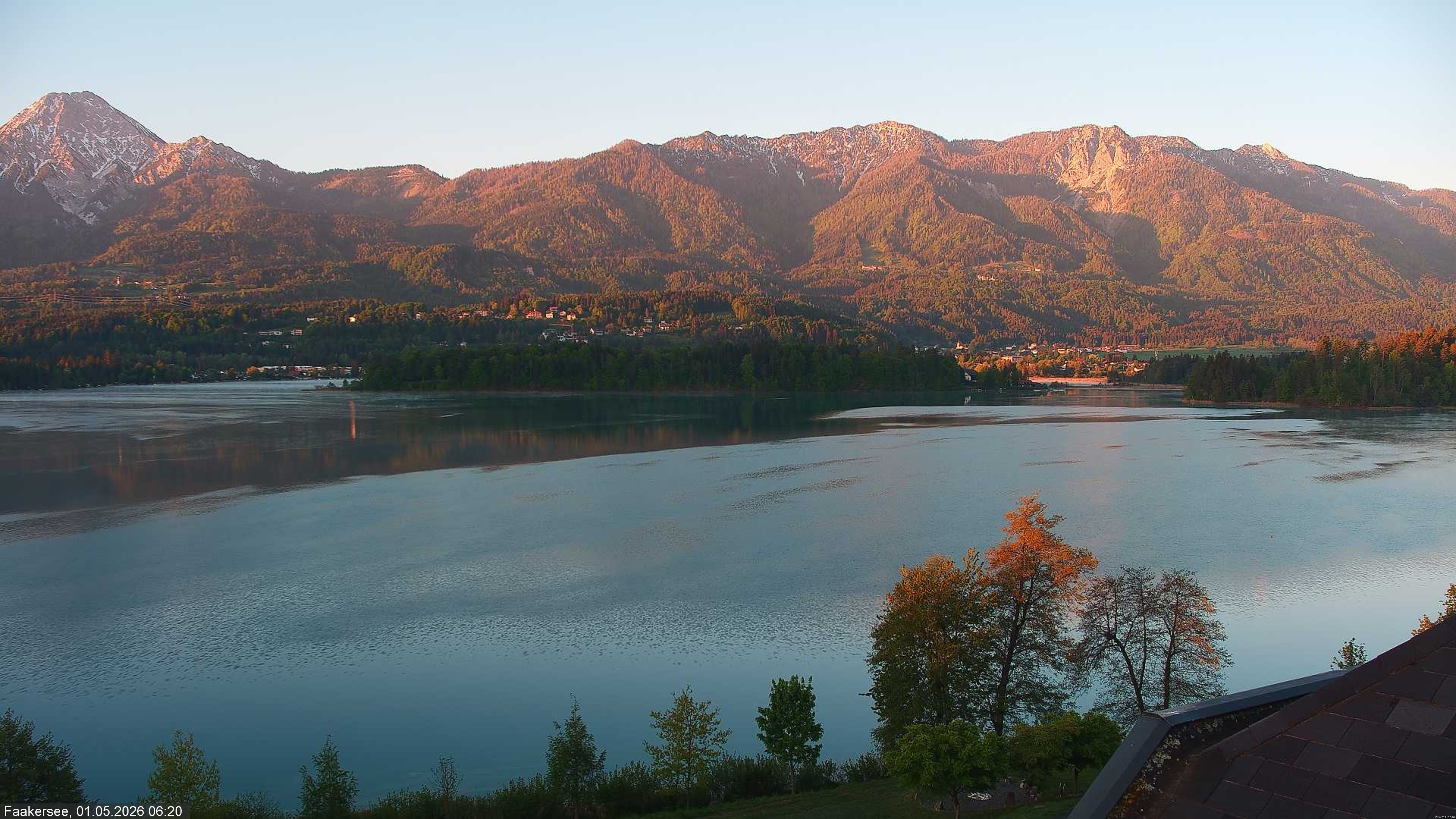 Archiv Foto Webcam Faaker See
