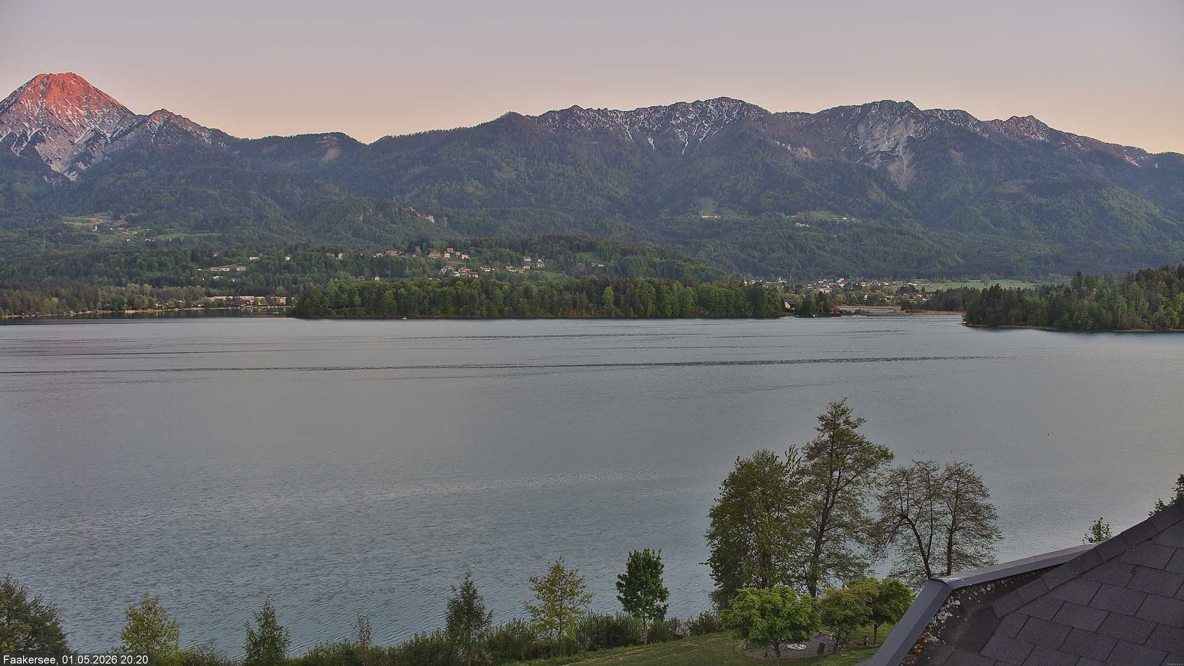 Archiv Foto Webcam Faaker See