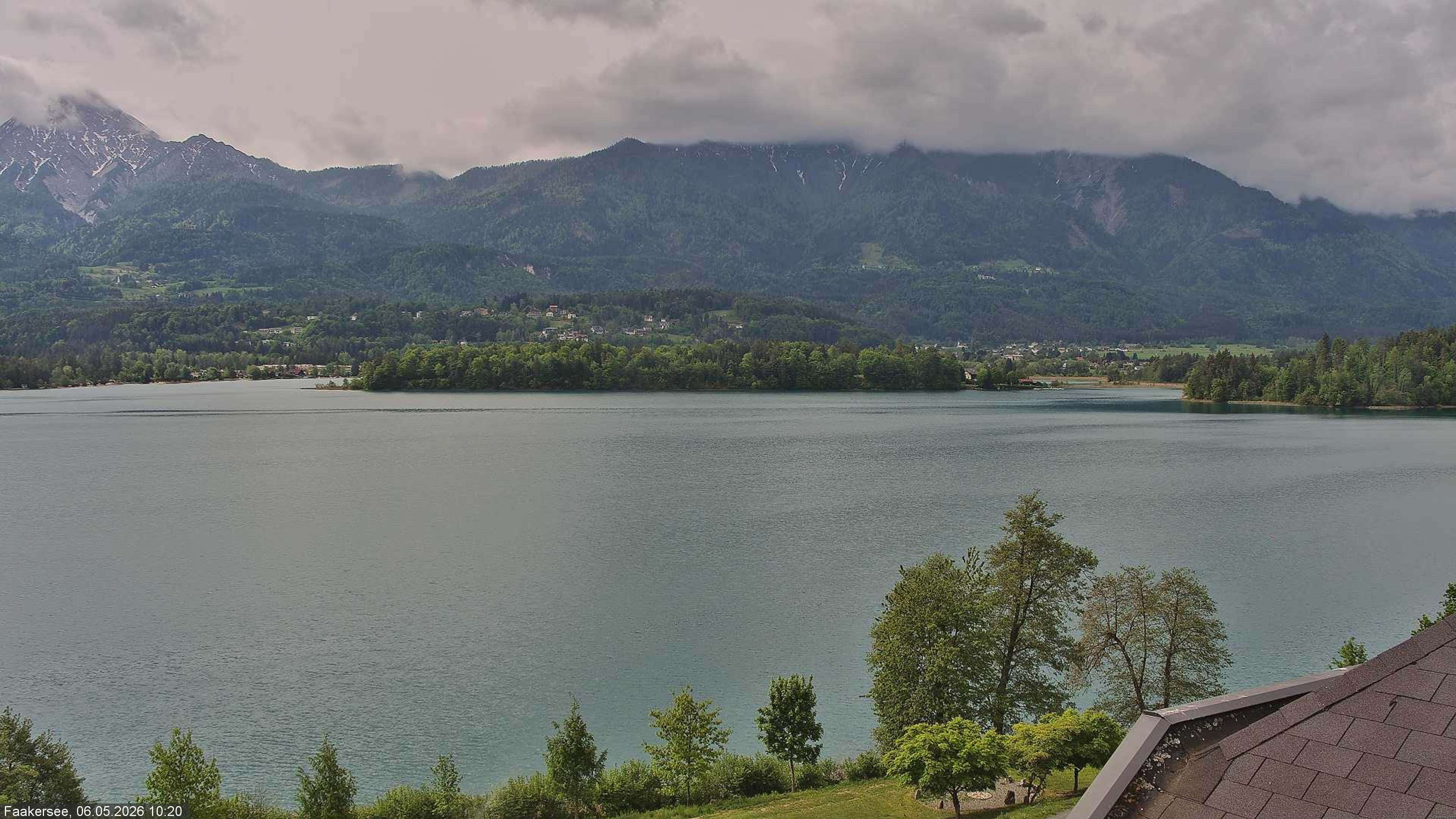 Archiv Foto Webcam Faaker See