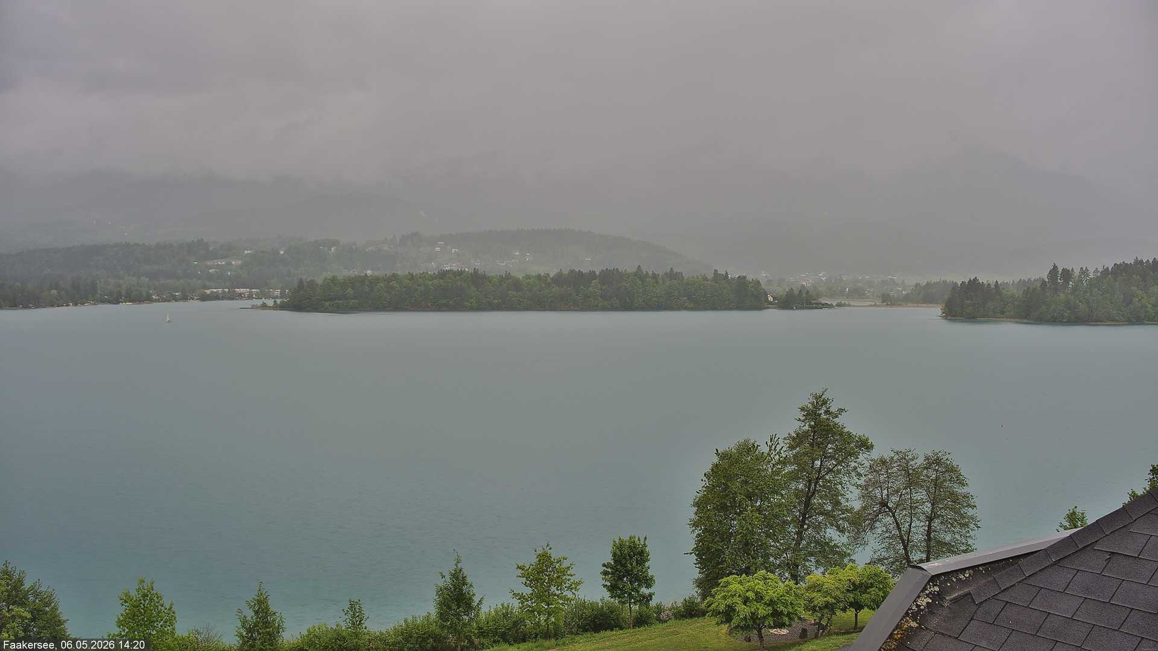 Archiv Foto Webcam Faaker See