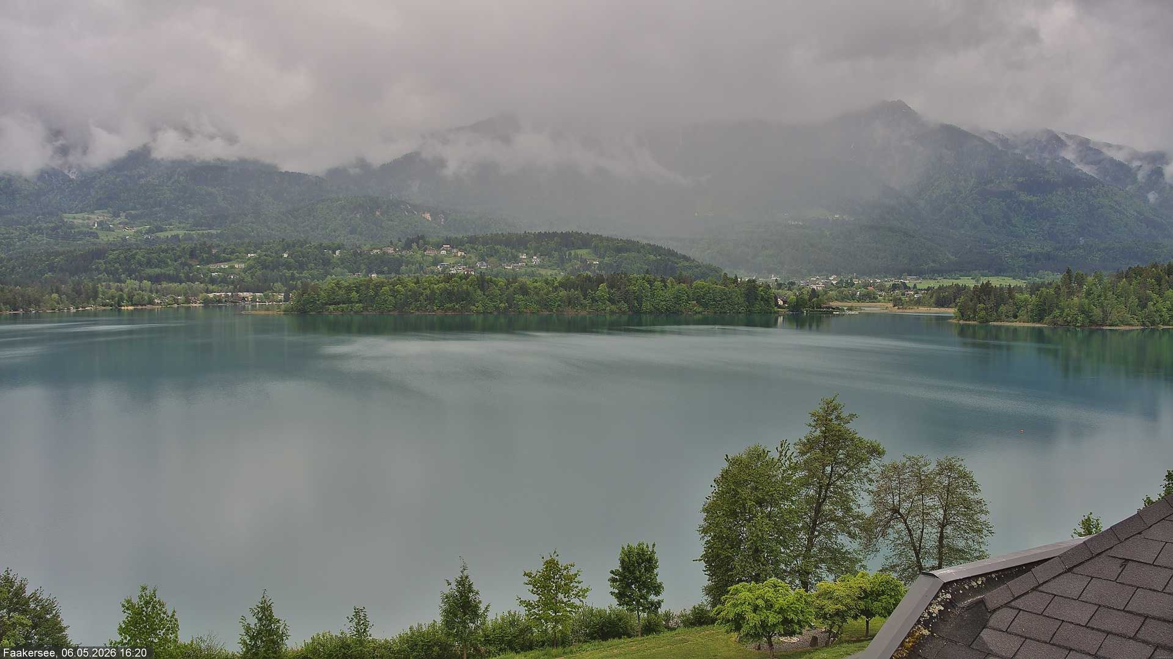 Archiv Foto Webcam Faaker See