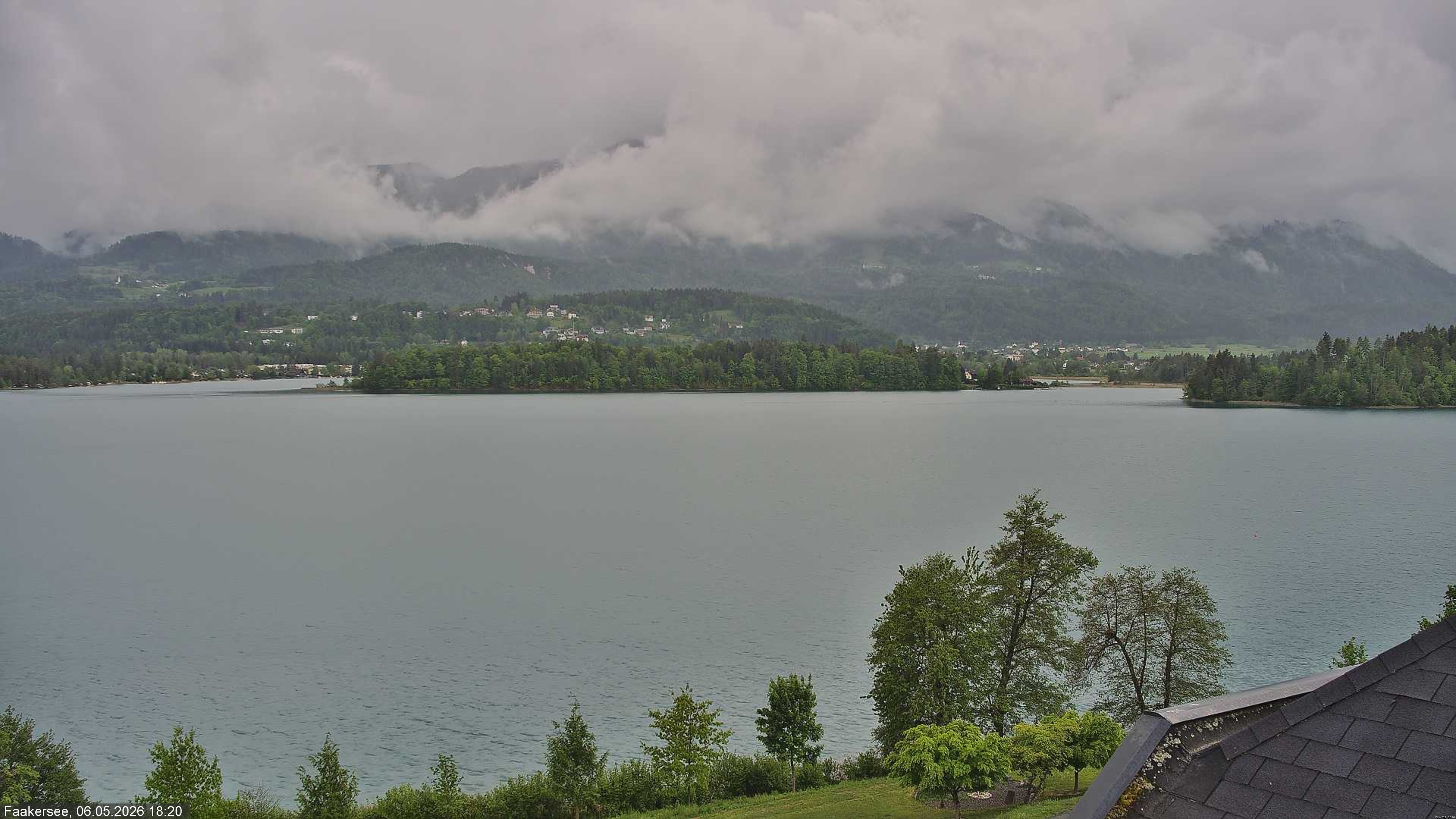 Archiv Foto Webcam Faaker See