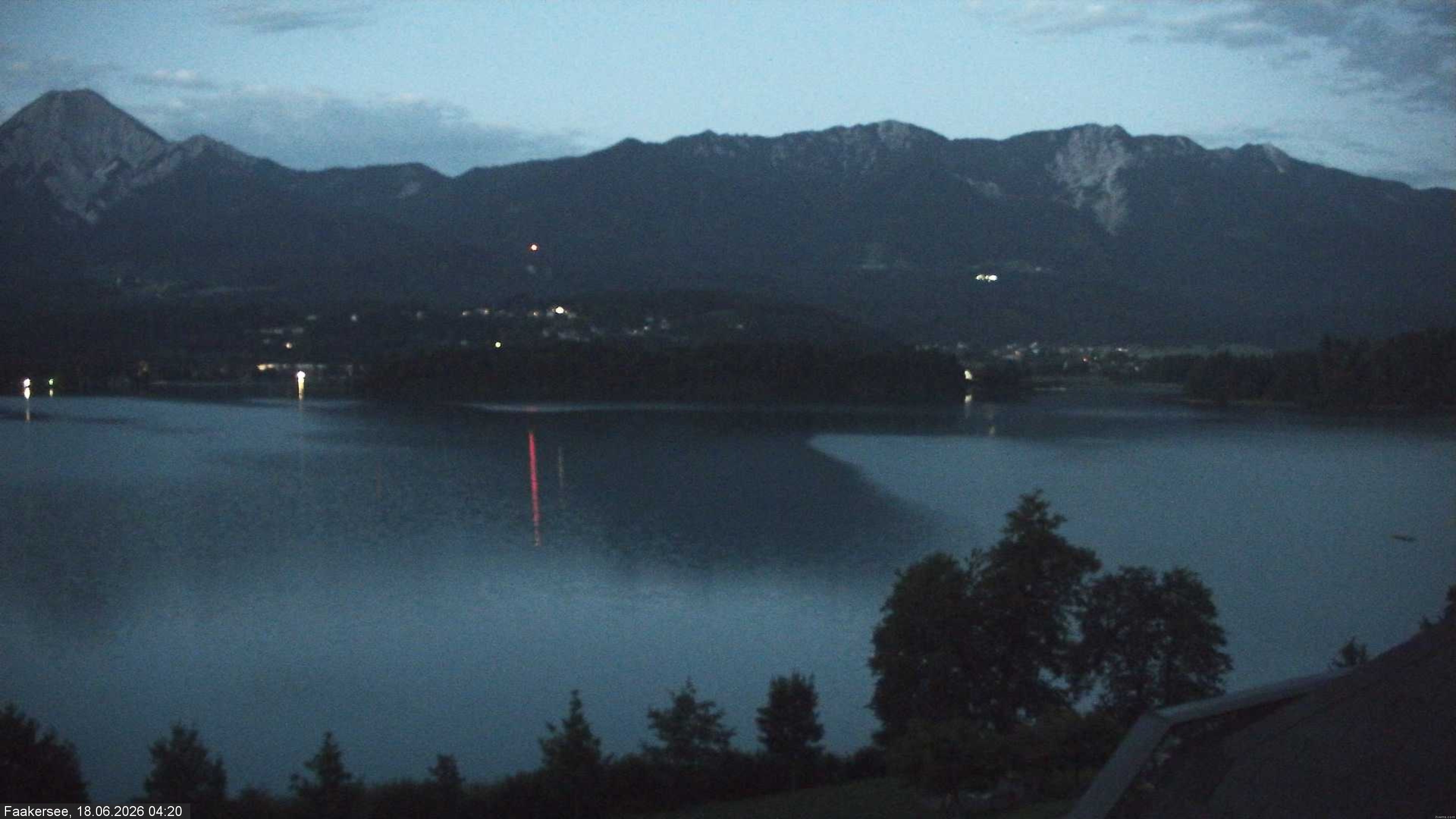 Archiv Foto Webcam Faaker See