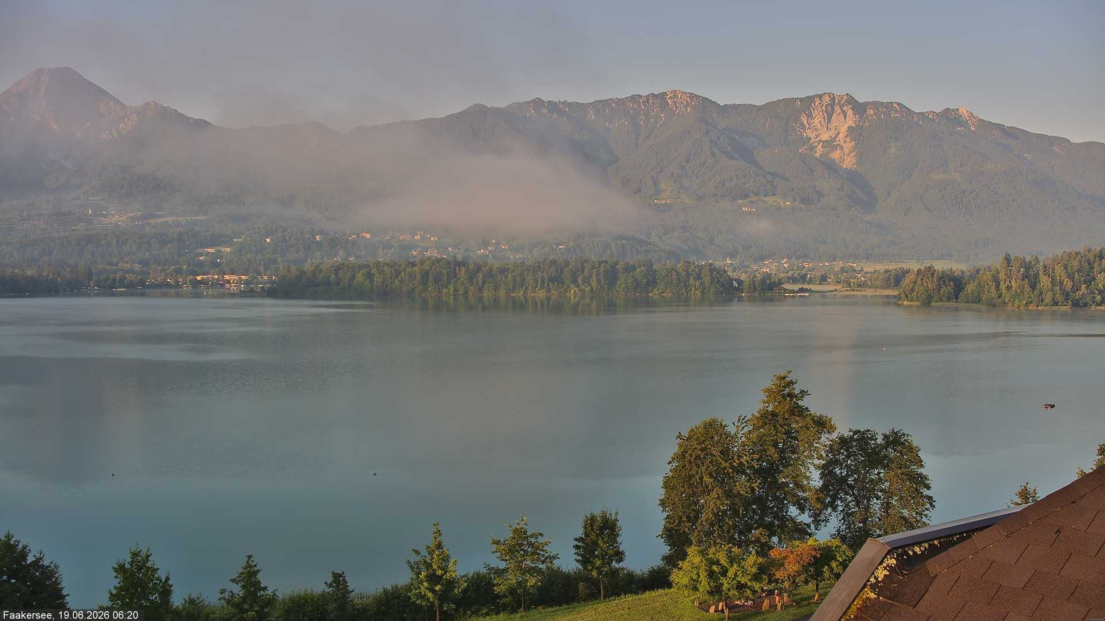 Archiv Foto Webcam Faaker See