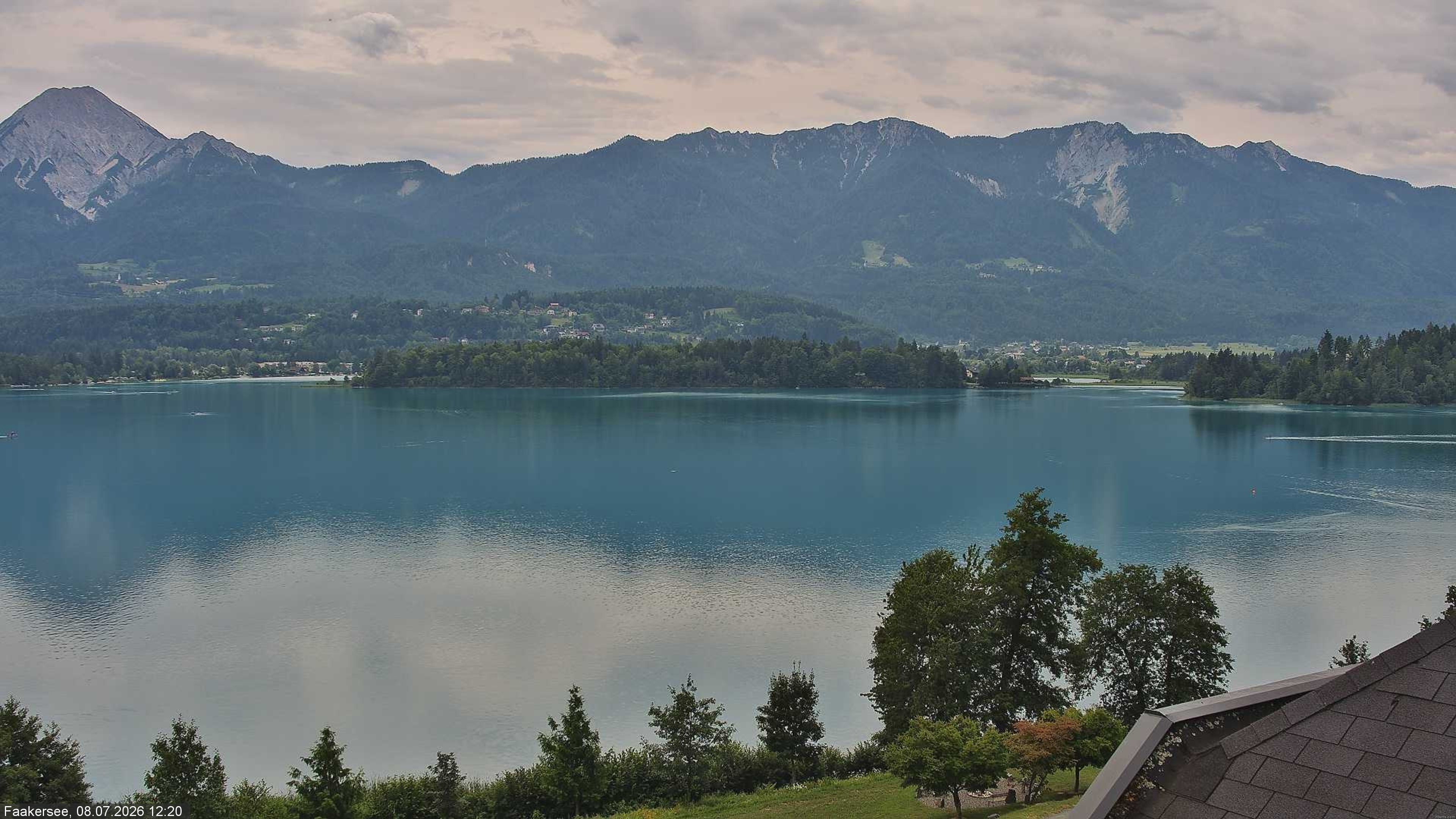 Archiv Foto Webcam Faaker See