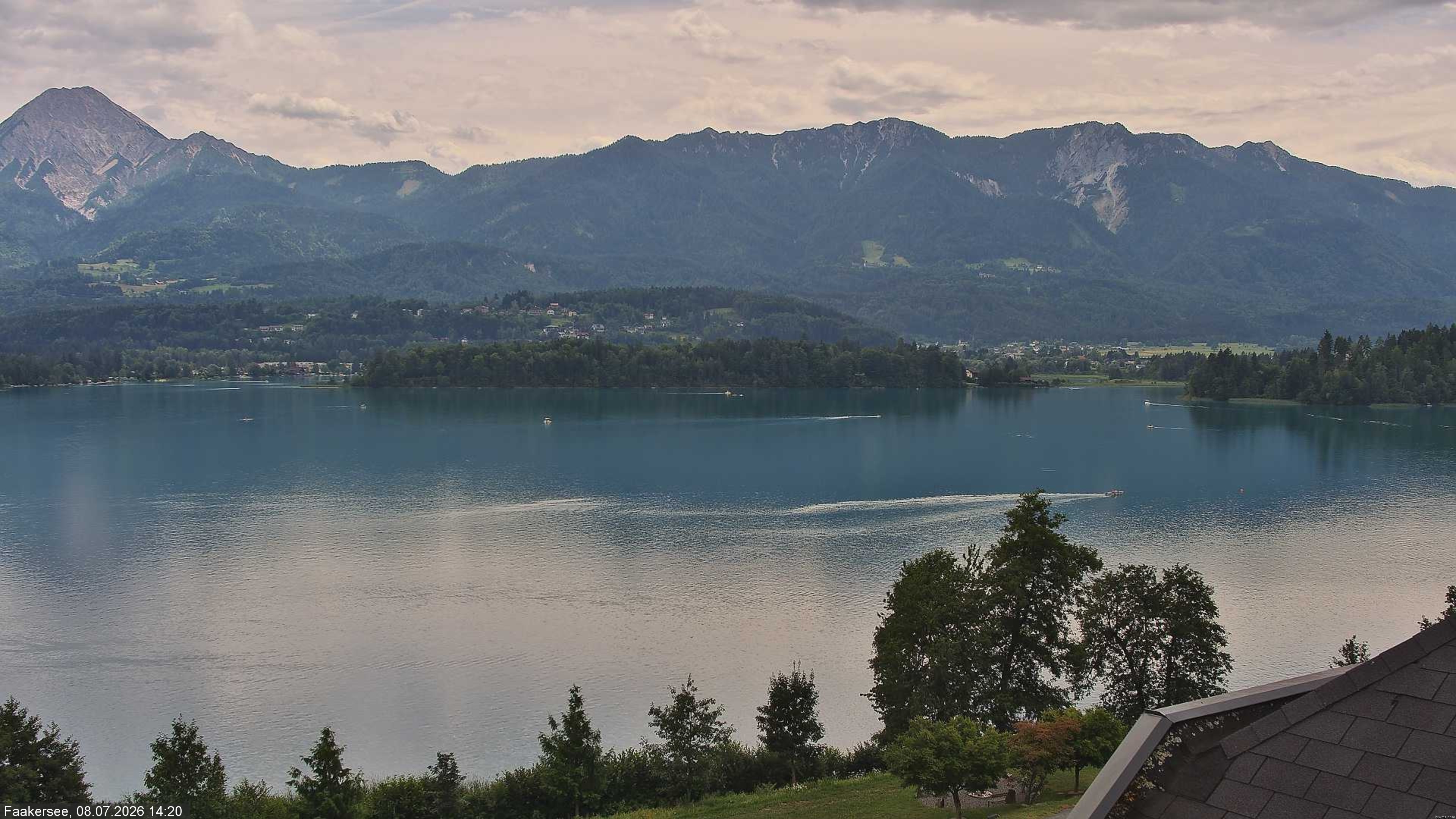 Archiv Foto Webcam Faaker See