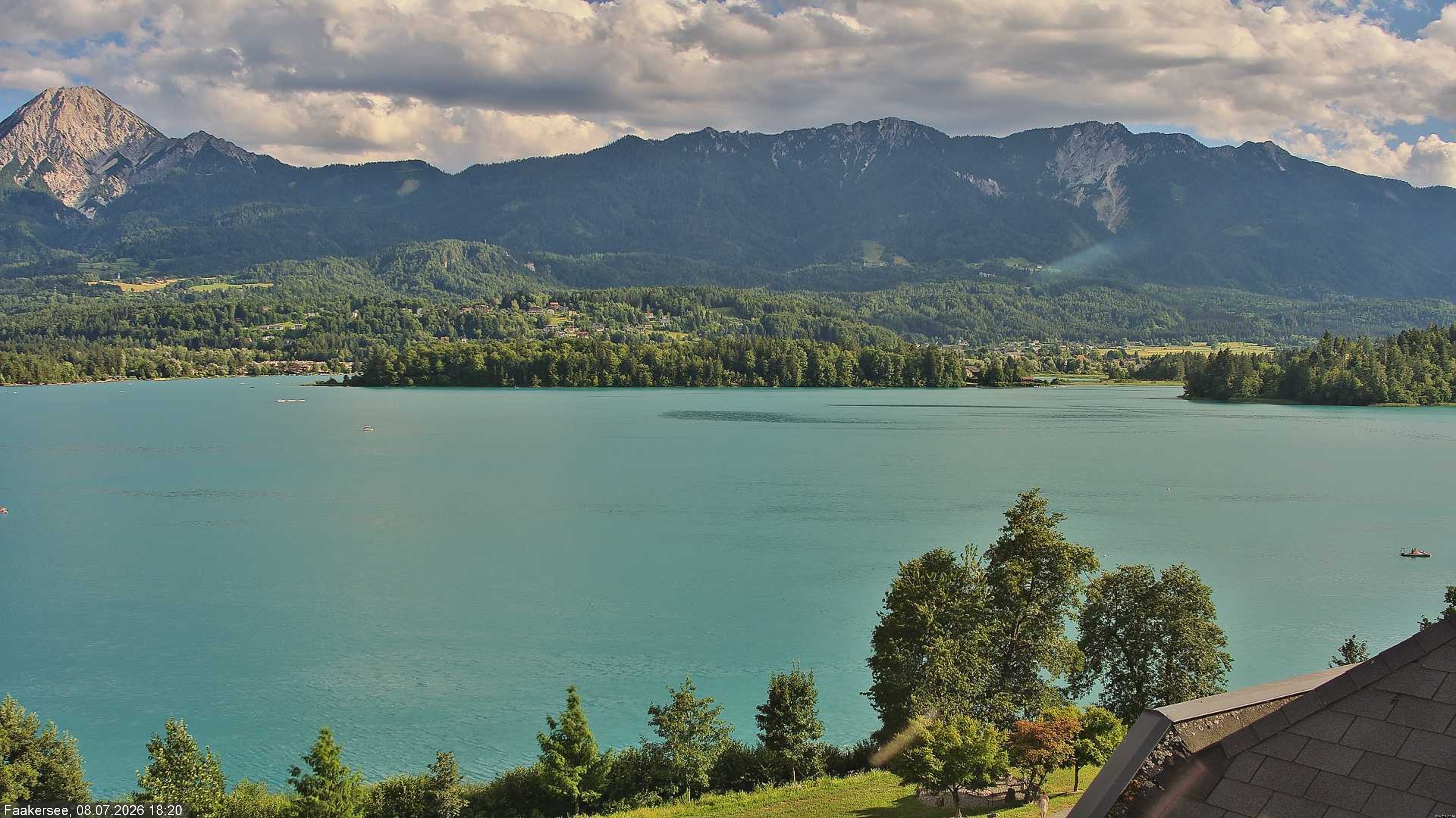 Archiv Foto Webcam Faaker See