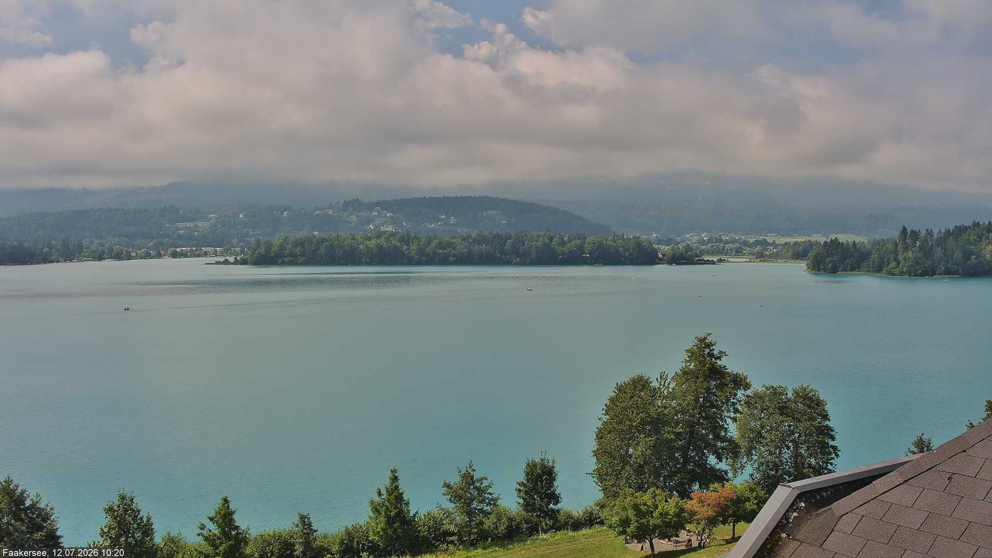 Archiv Foto Webcam Faaker See