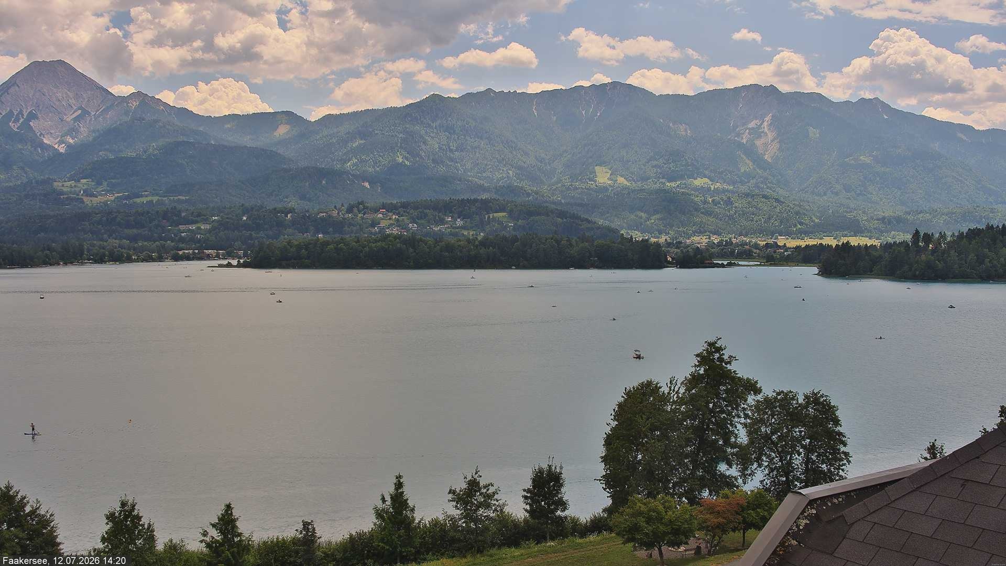 Archiv Foto Webcam Faaker See