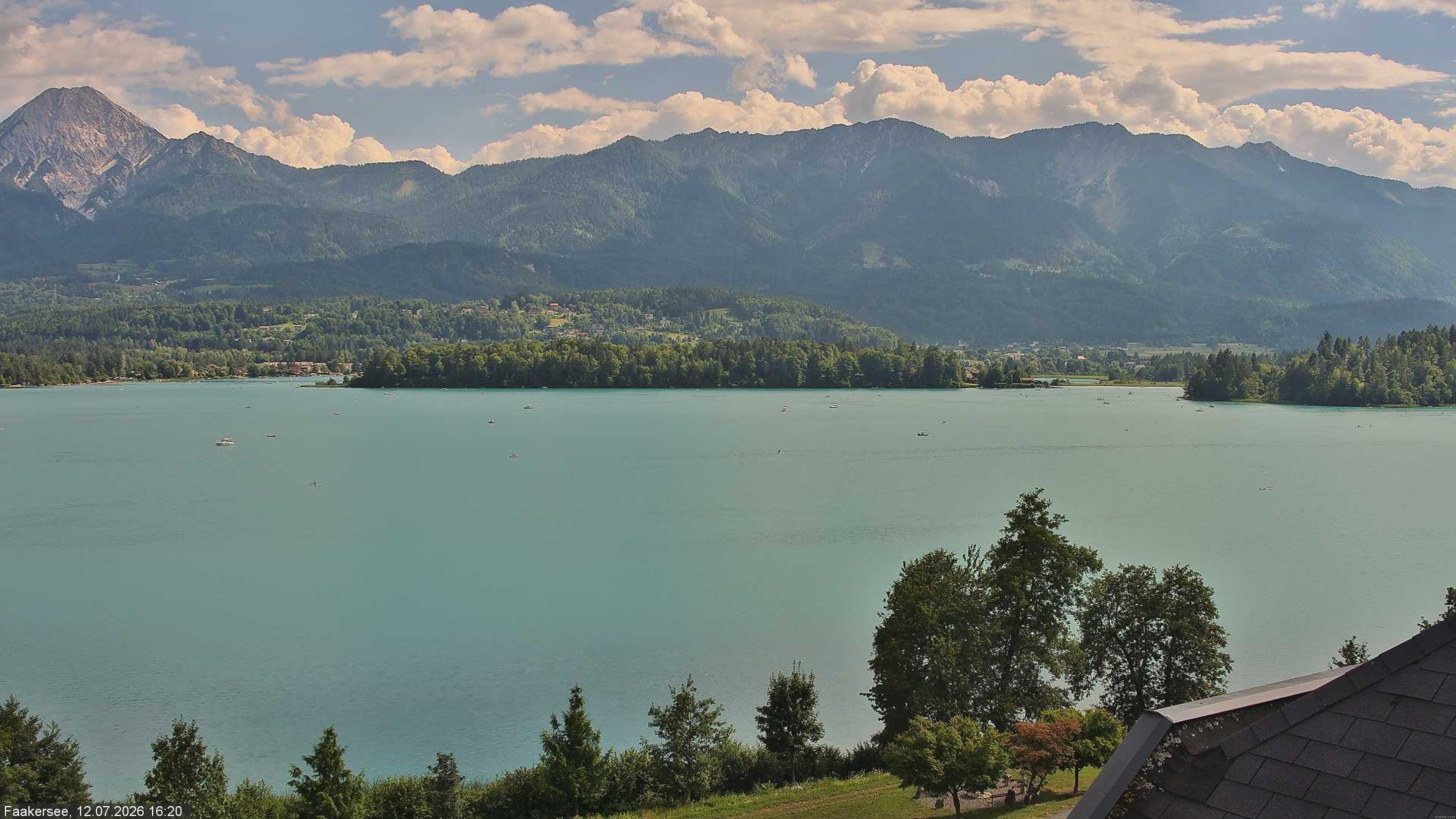 Archiv Foto Webcam Faaker See