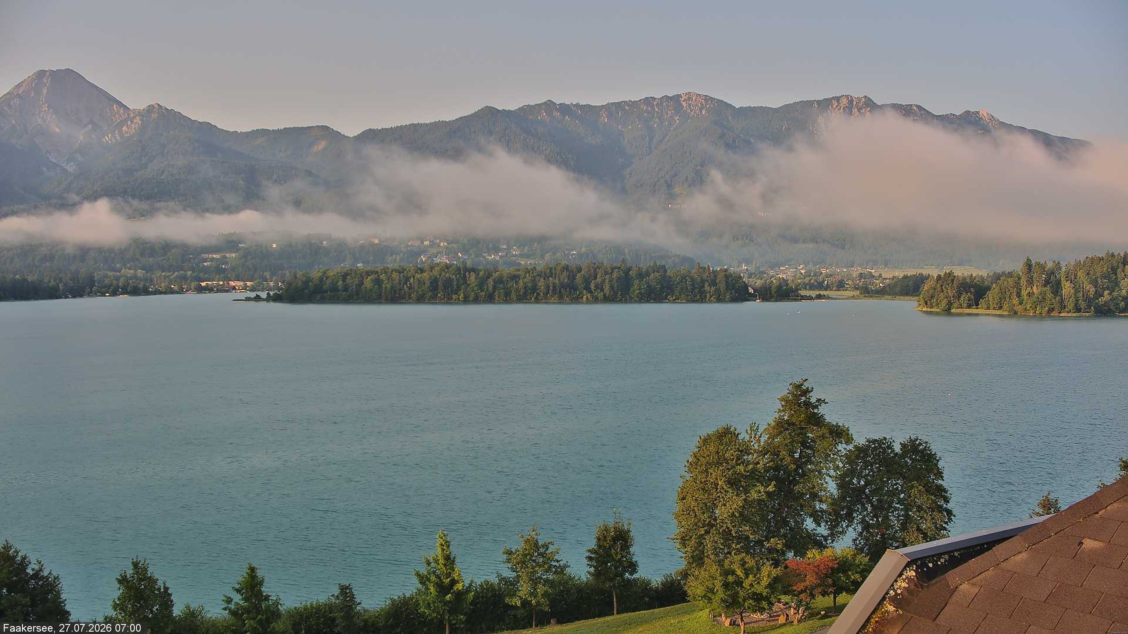 Archiv Foto Webcam Faaker See