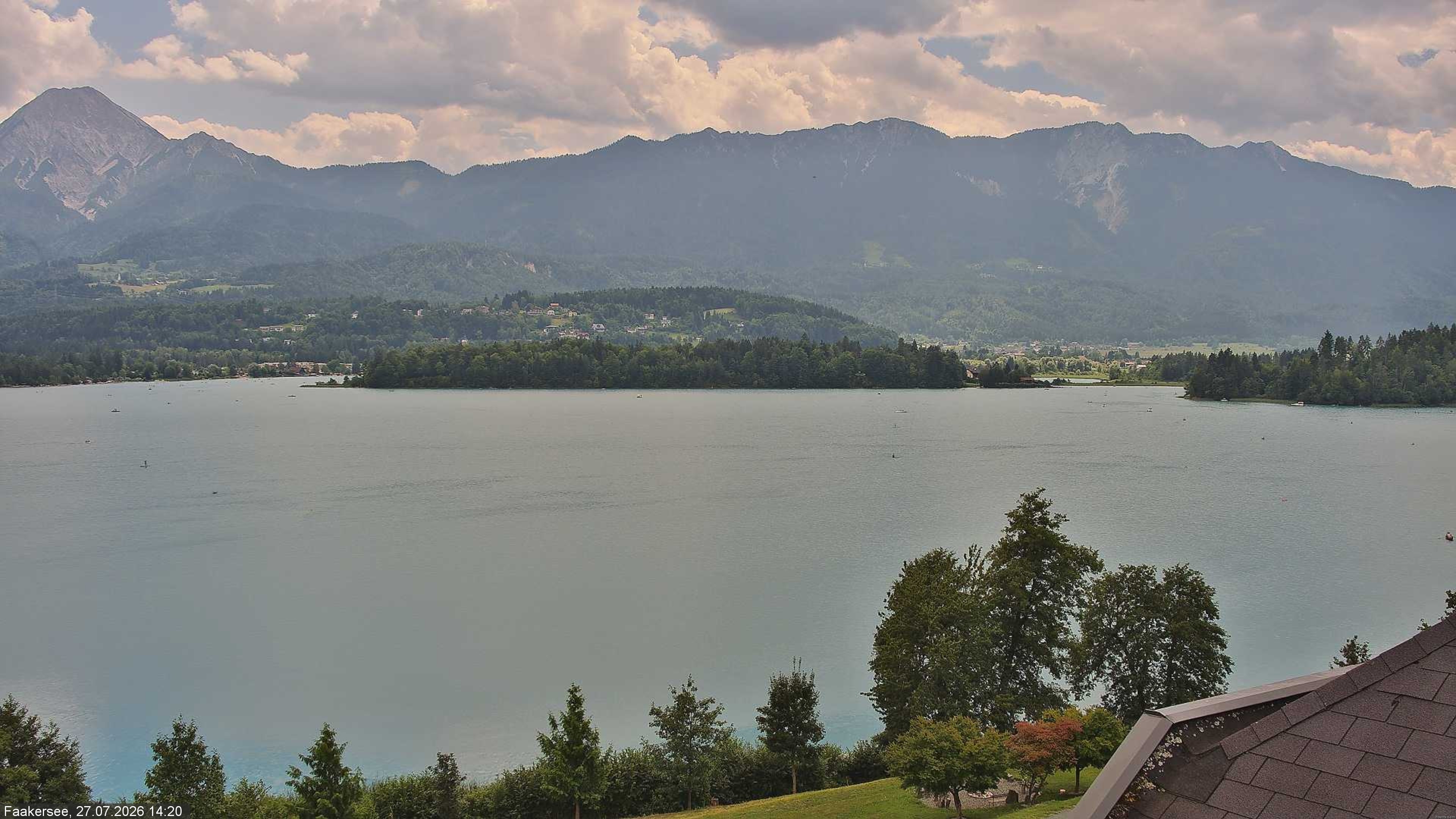 Archiv Foto Webcam Faaker See