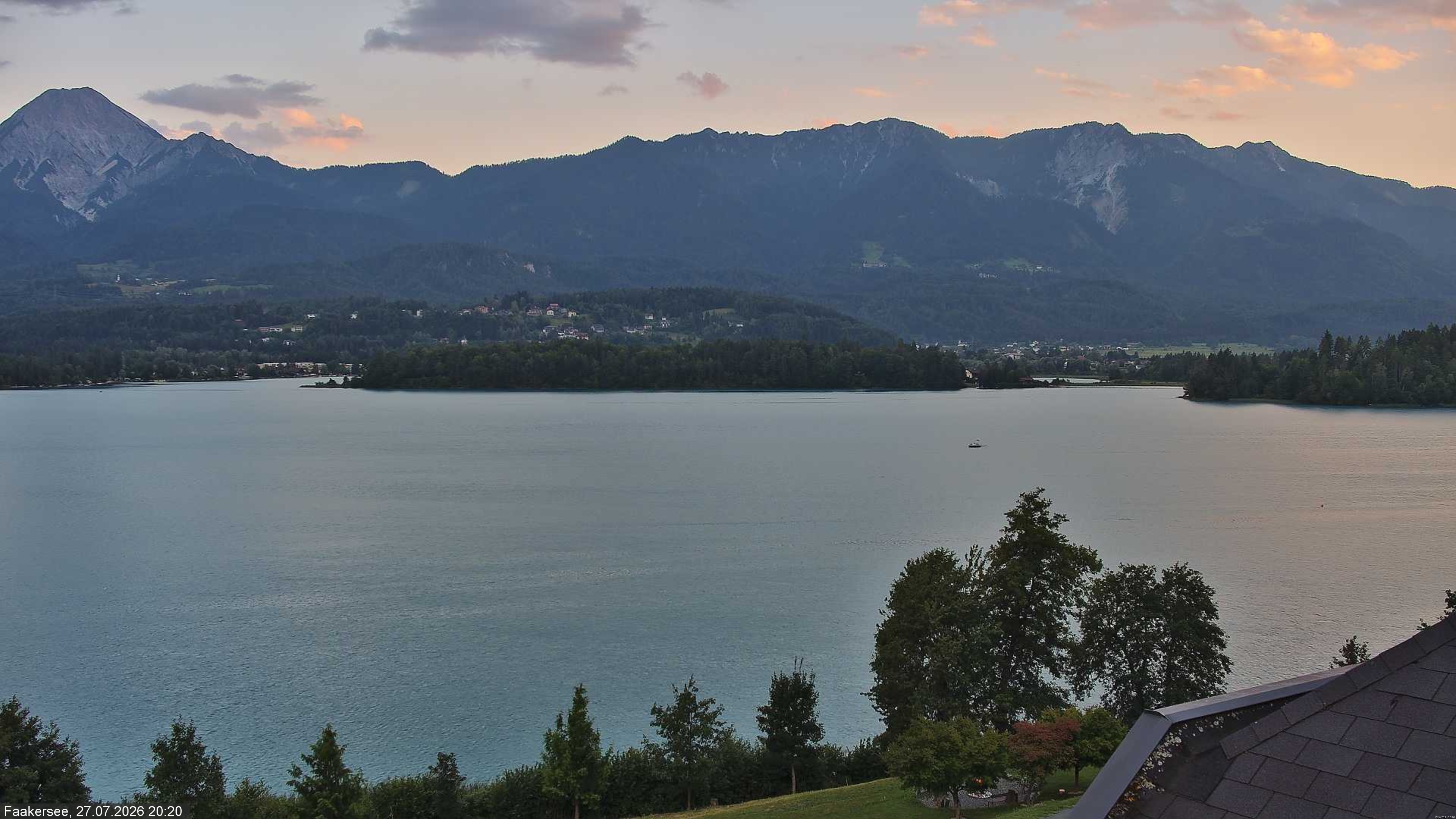 Archiv Foto Webcam Faaker See