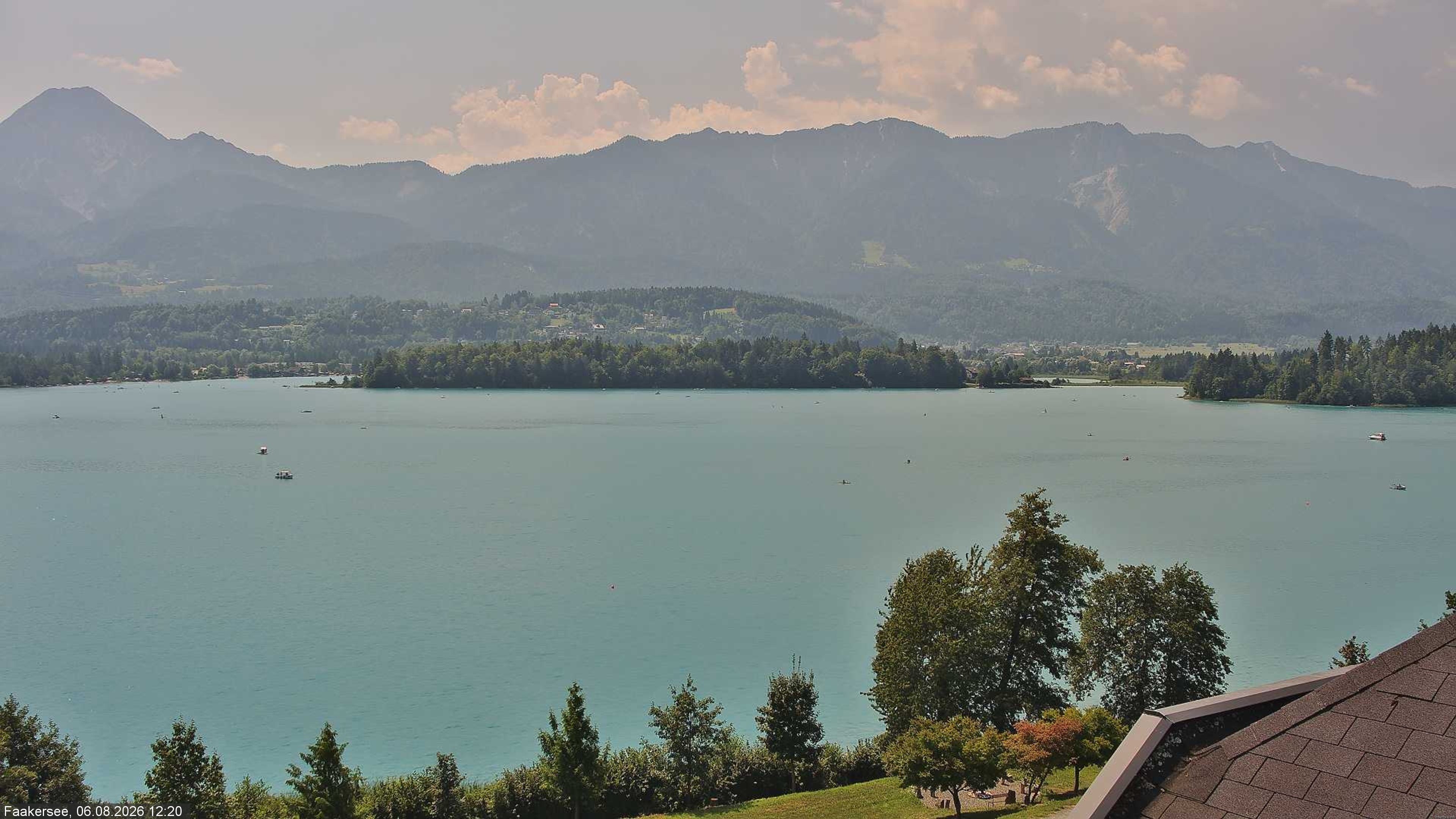 Archiv Foto Webcam Faaker See