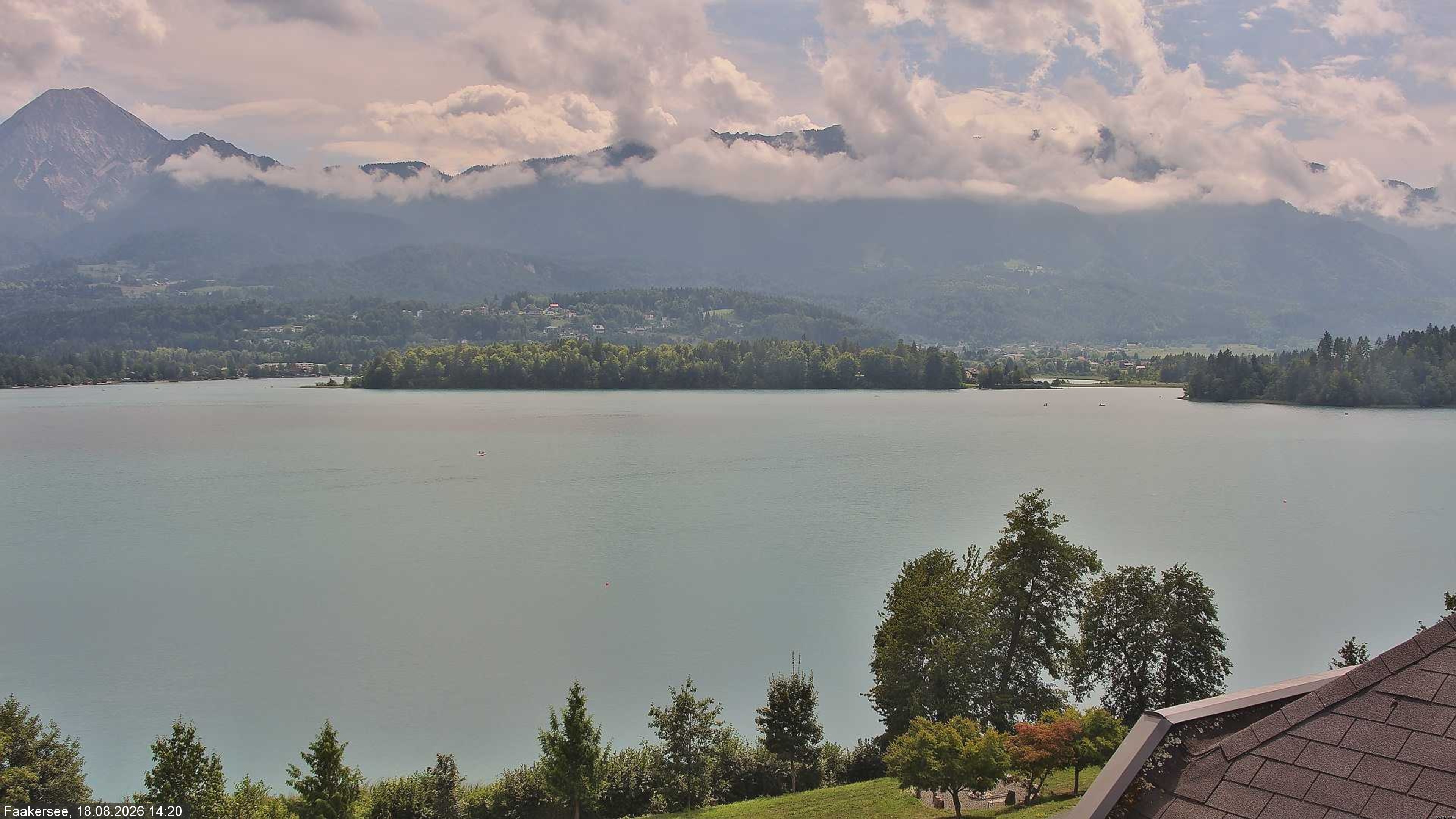 Archiv Foto Webcam Faaker See