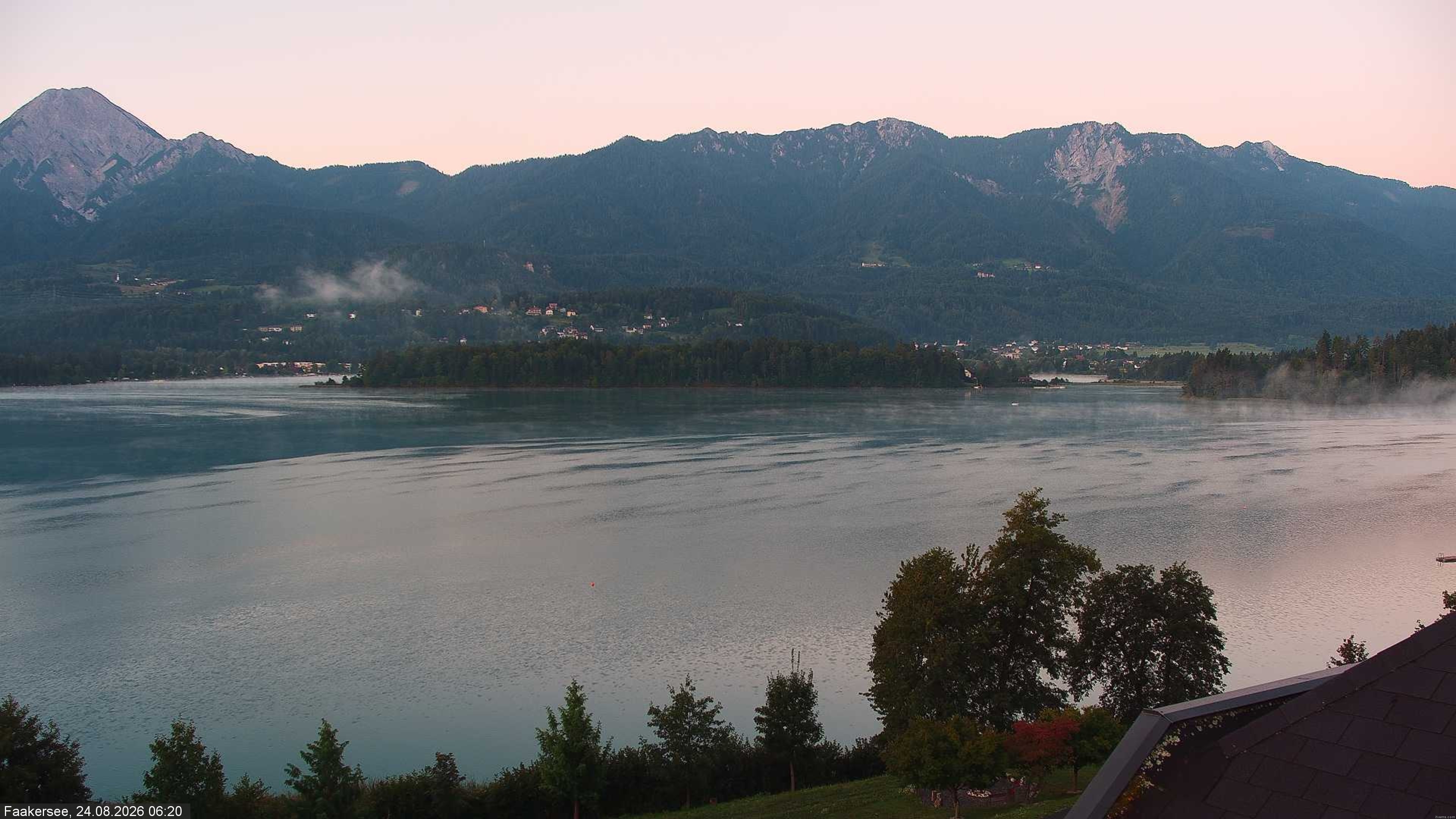 Archiv Foto Webcam Faaker See
