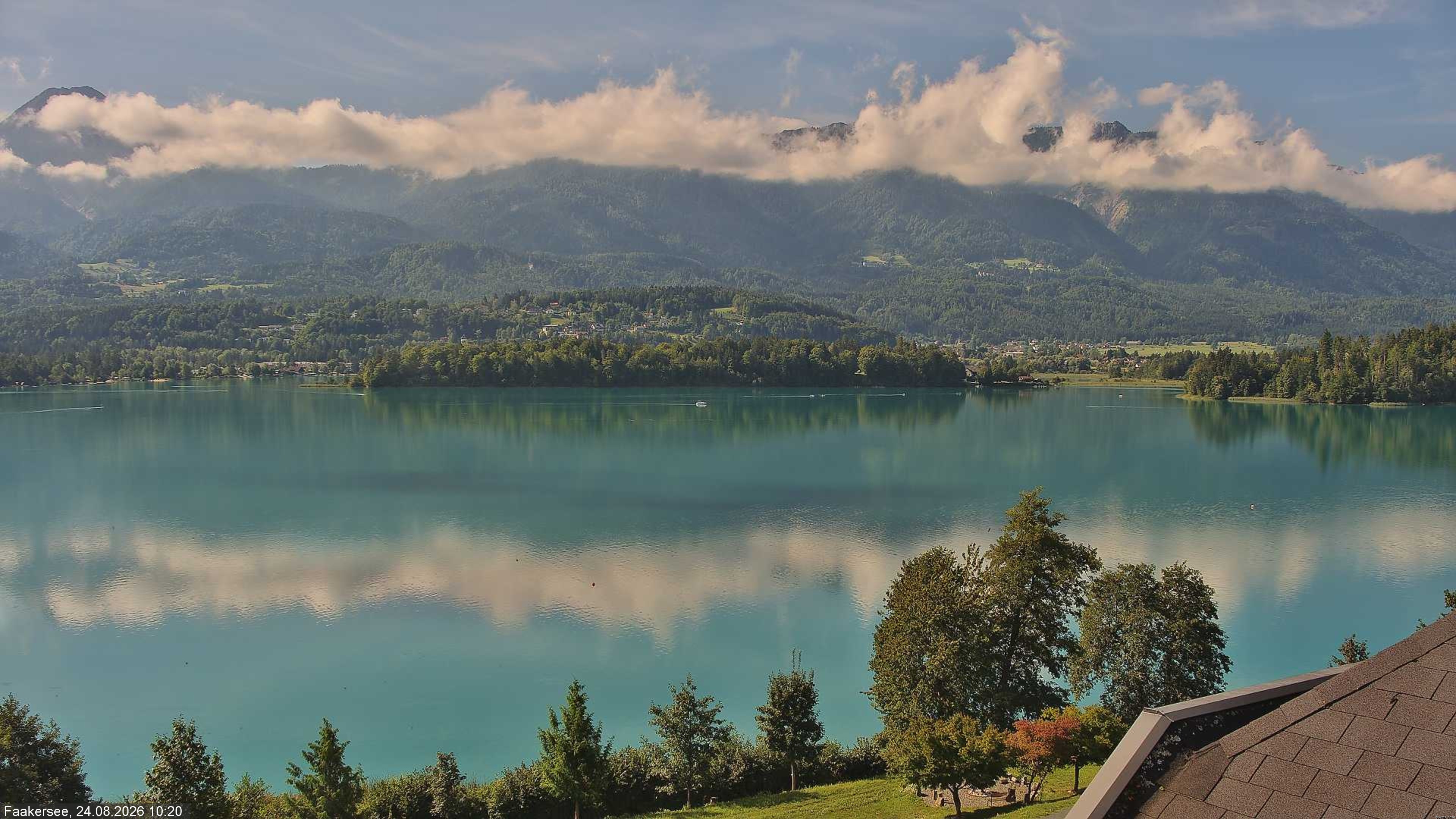 Archiv Foto Webcam Faaker See
