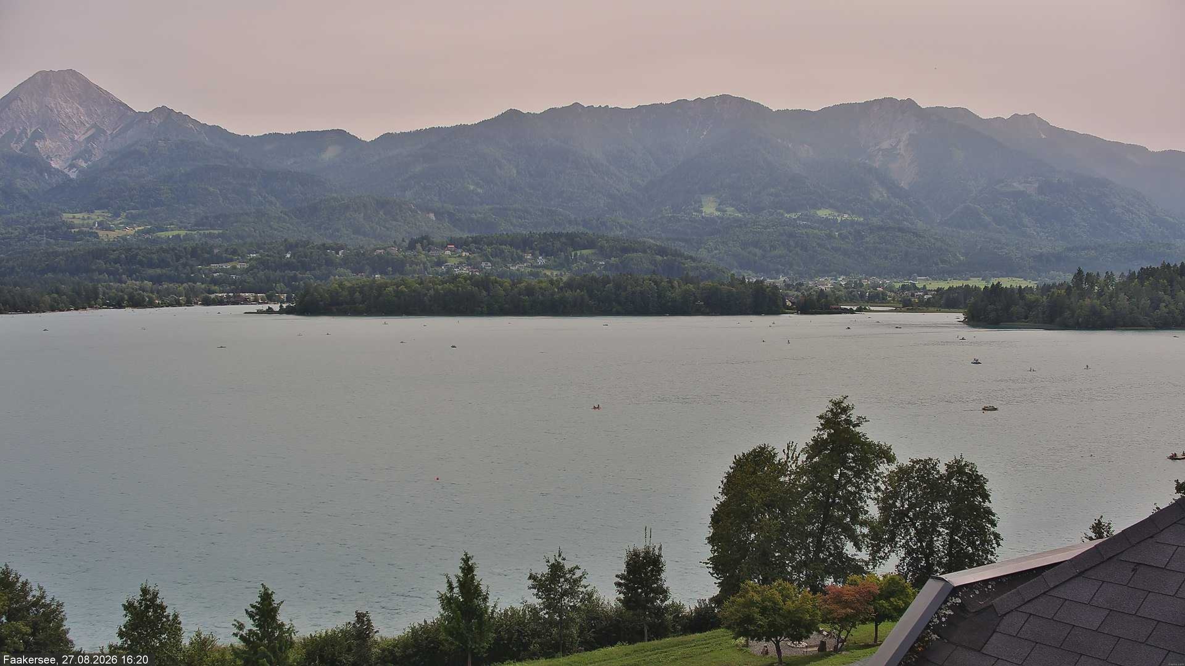 Archiv Foto Webcam Faaker See