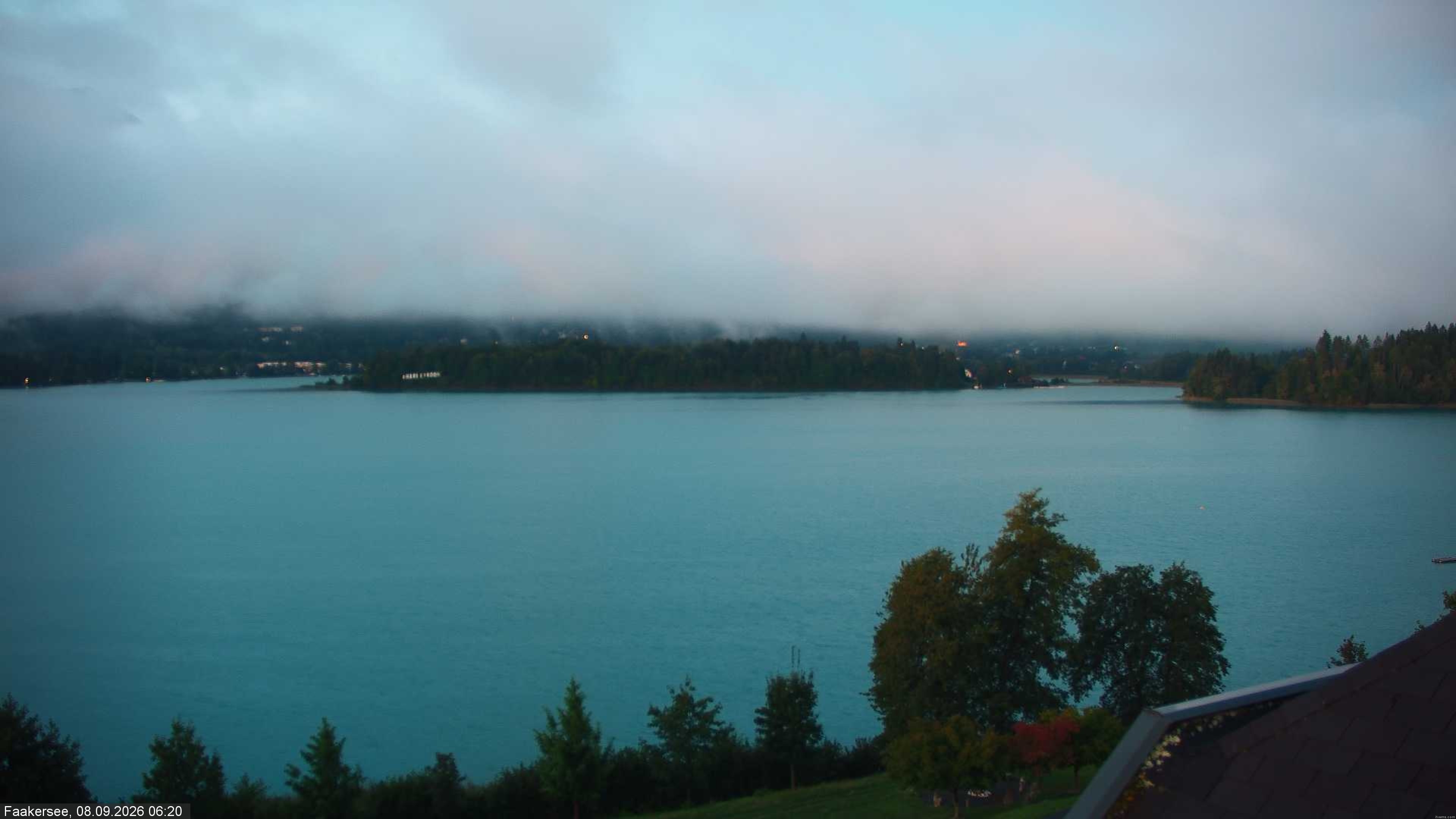 Archiv Foto Webcam Faaker See