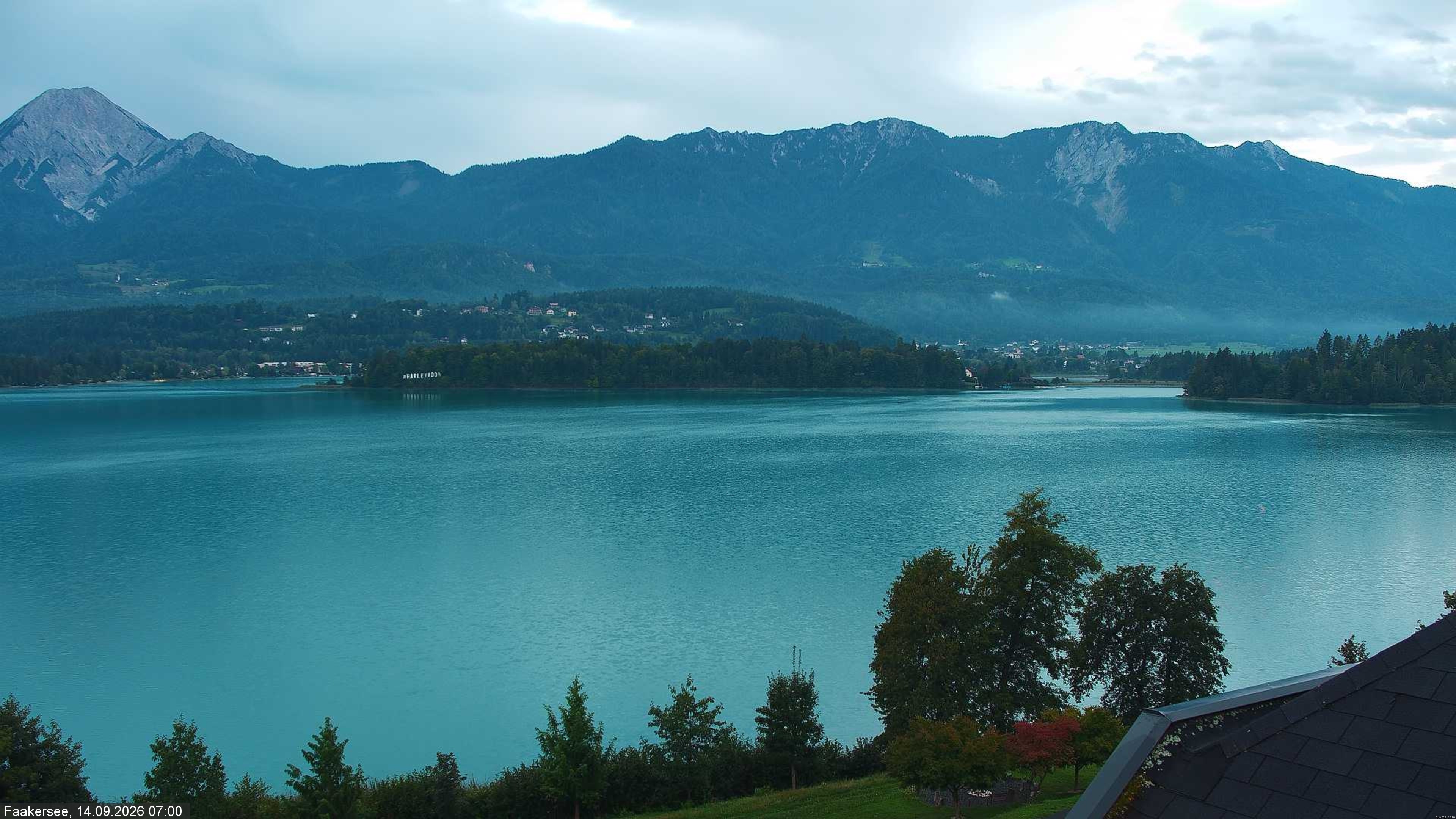 Archiv Foto Webcam Faaker See