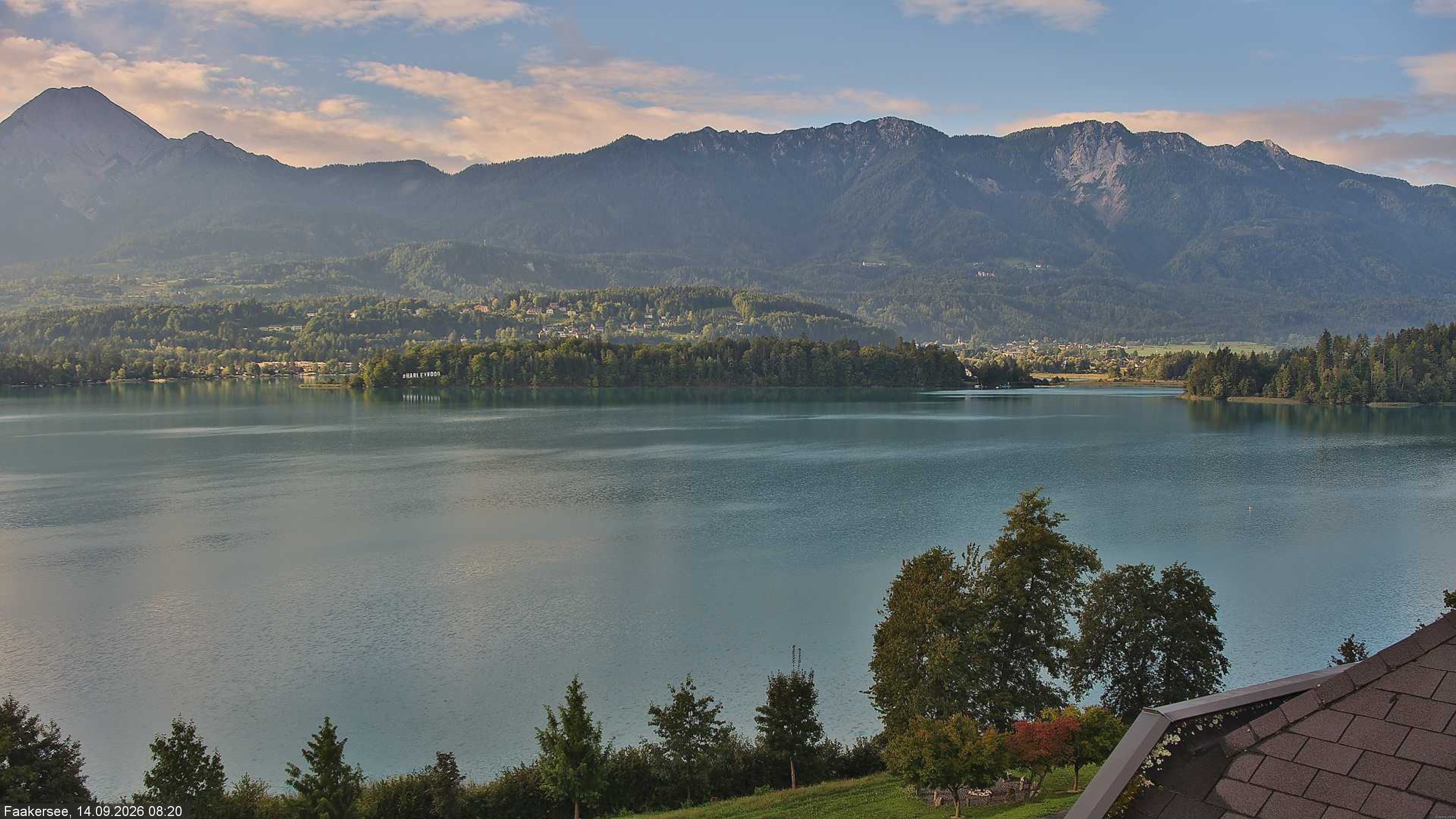 Archiv Foto Webcam Faaker See