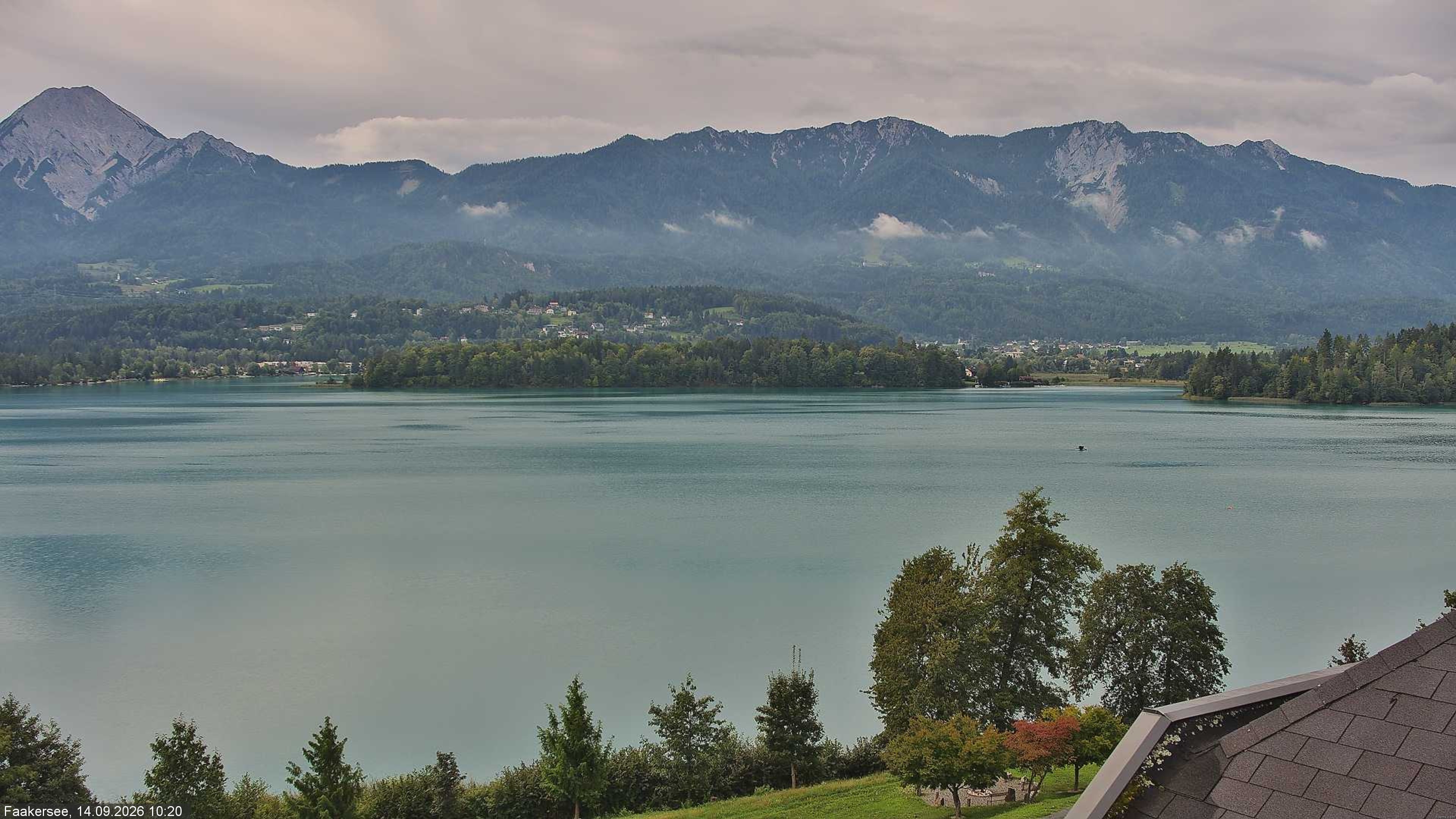 Archiv Foto Webcam Faaker See