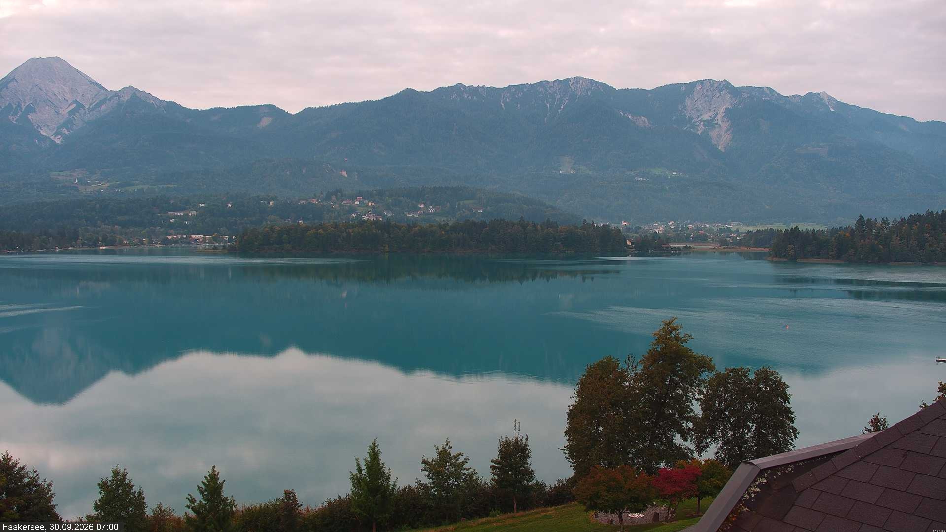 Archiv Foto Webcam Faaker See