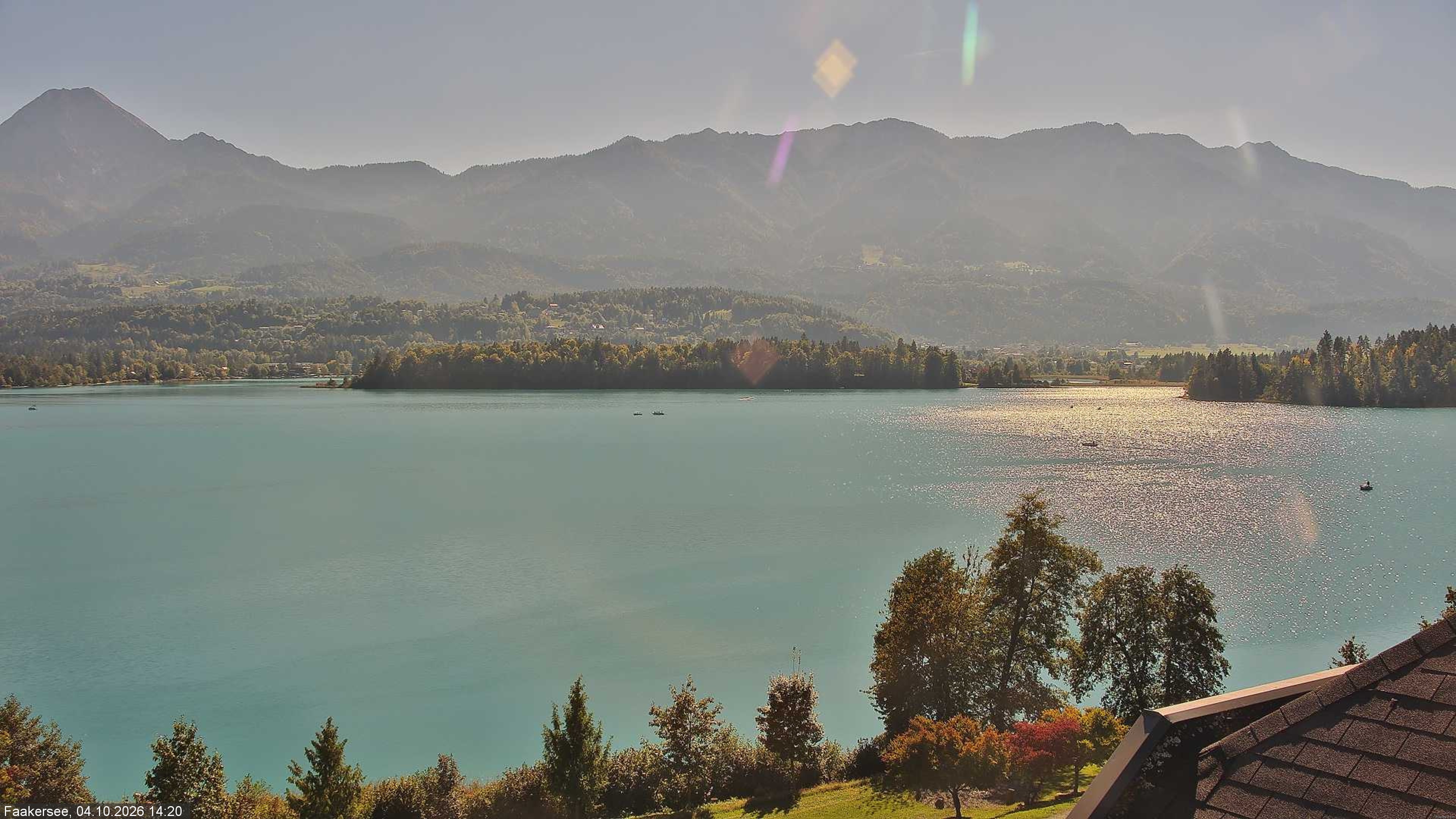 Archiv Foto Webcam Faaker See