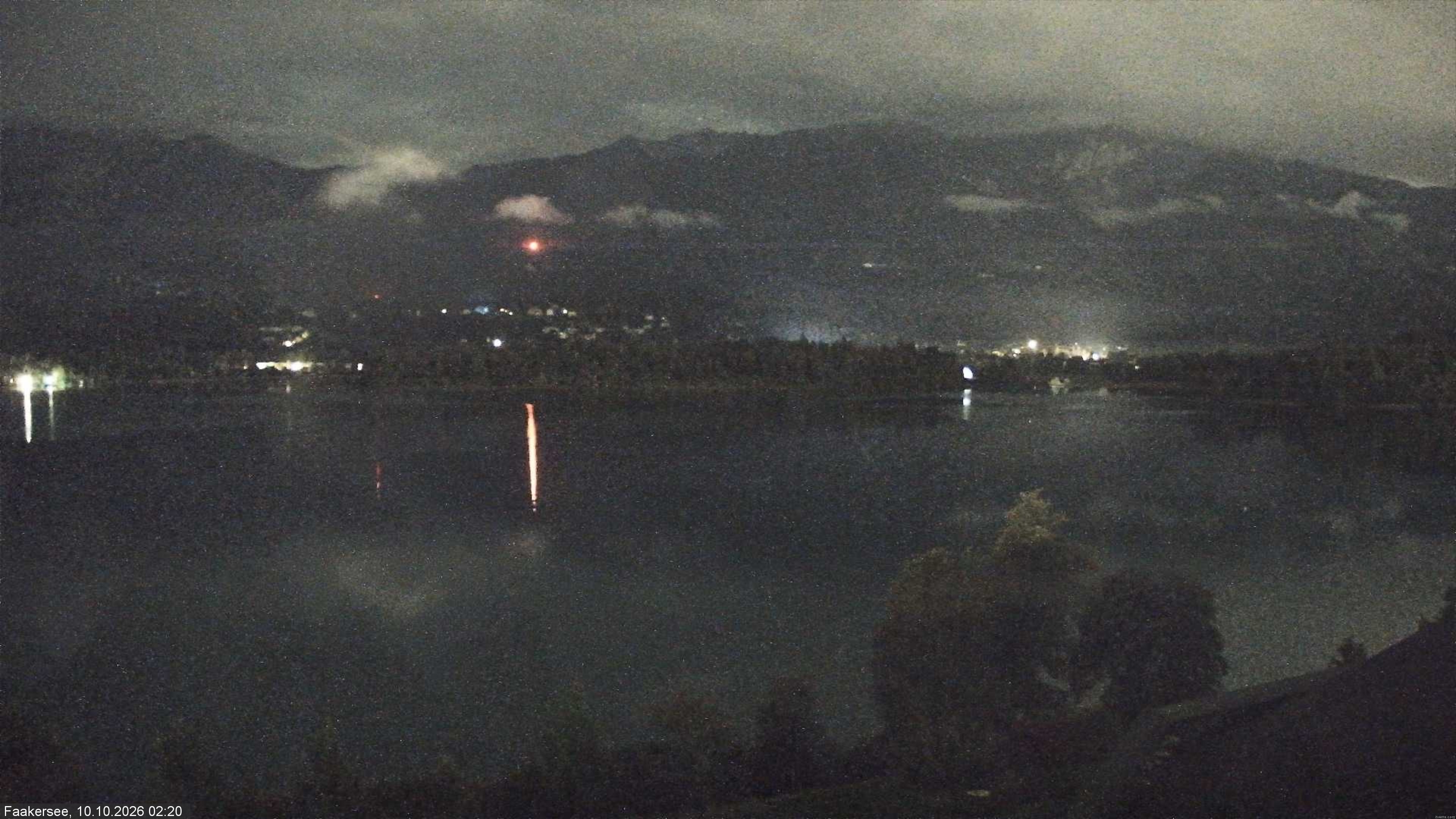 Archived image Webcam Faaker See lake, near Villach