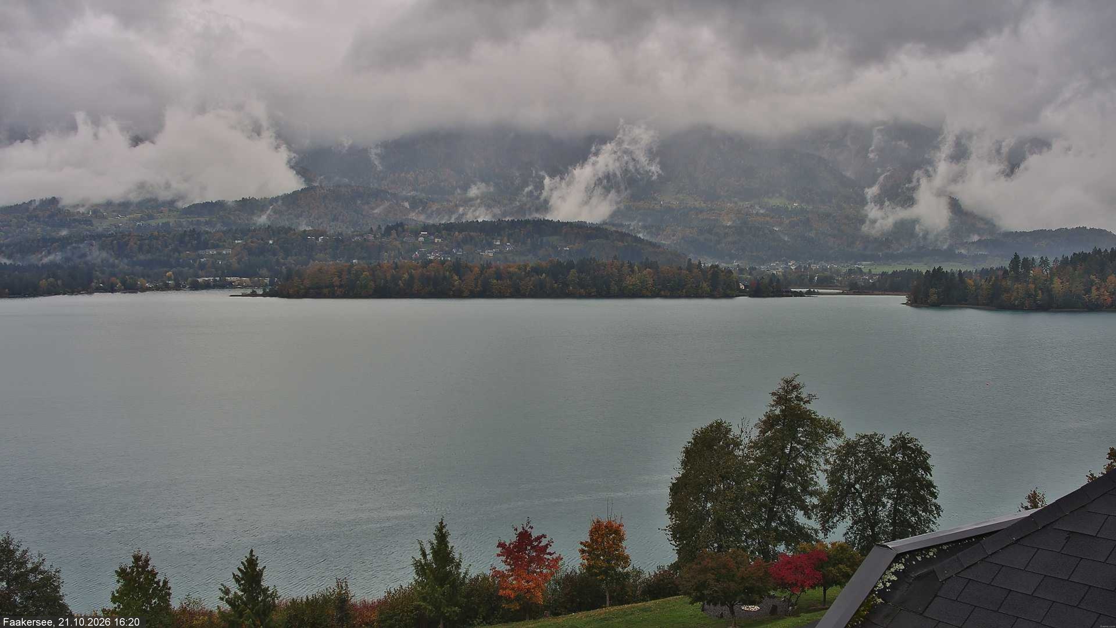 Archiv Foto Webcam Faaker See