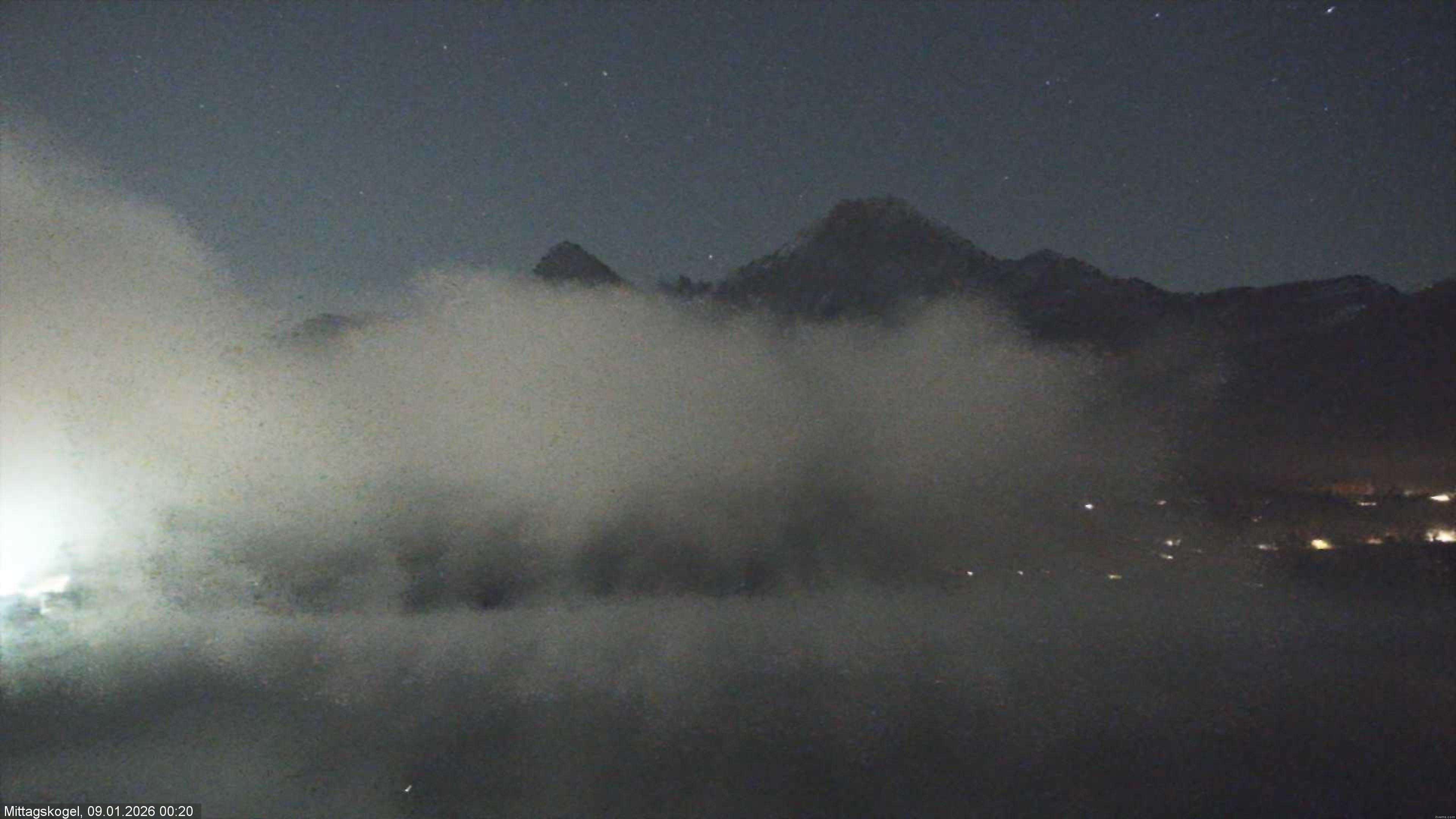 Archiv Foto Webcam Faaker See, Blickrichtung Mittagskogel